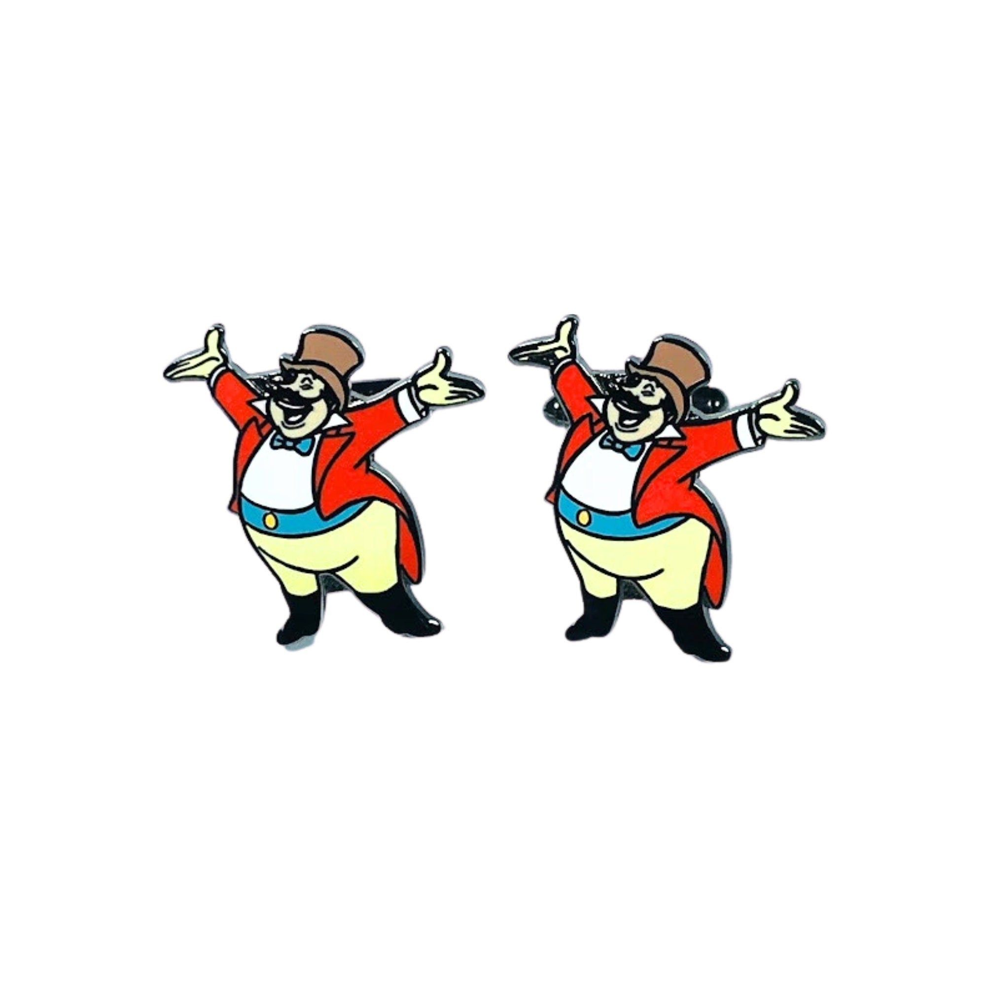 Boutons de manchette – Maître de cérémonie du film Dumbo de Disney Fantasy