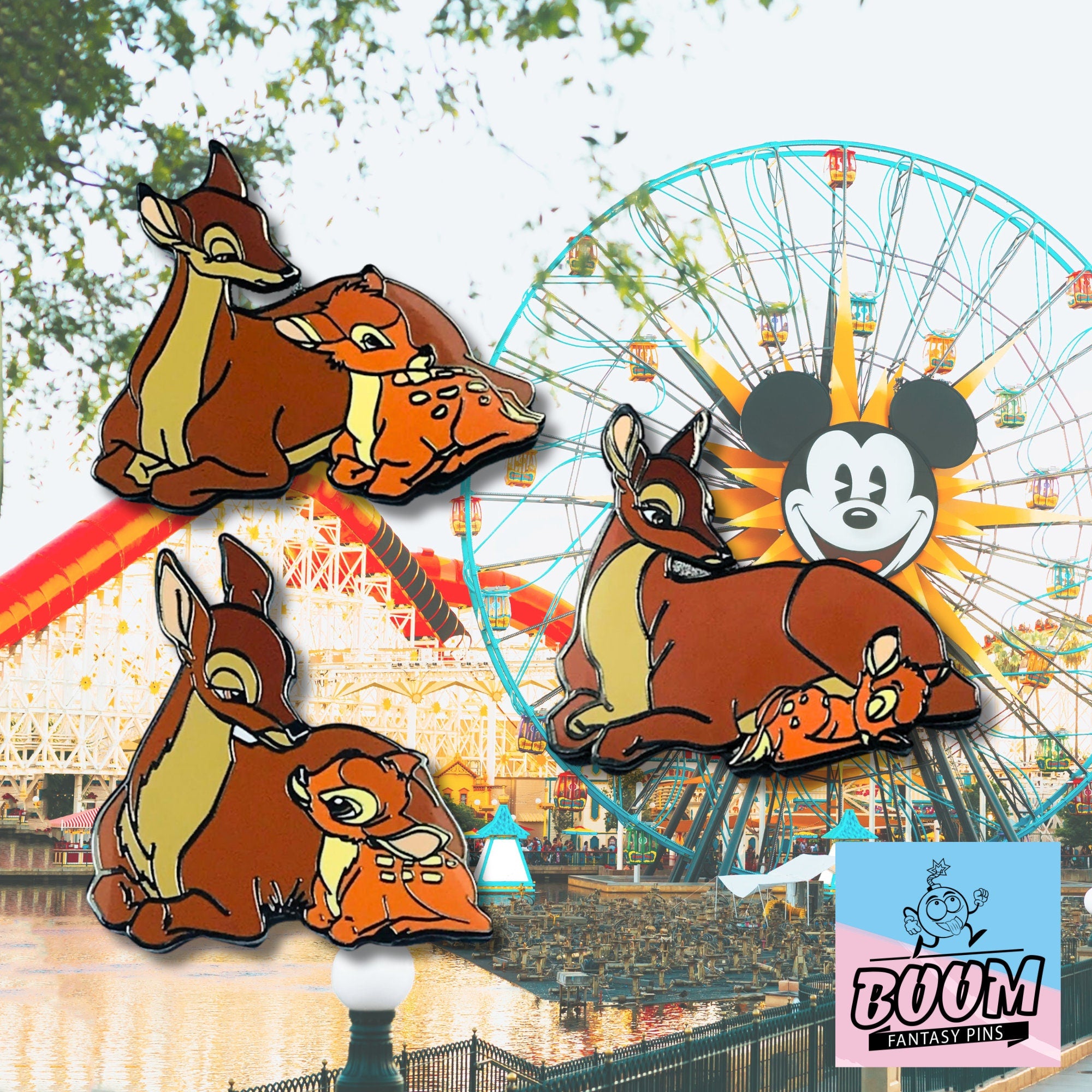 Épingle – La mère de Bambi du film Bambi – Disney Fantasy