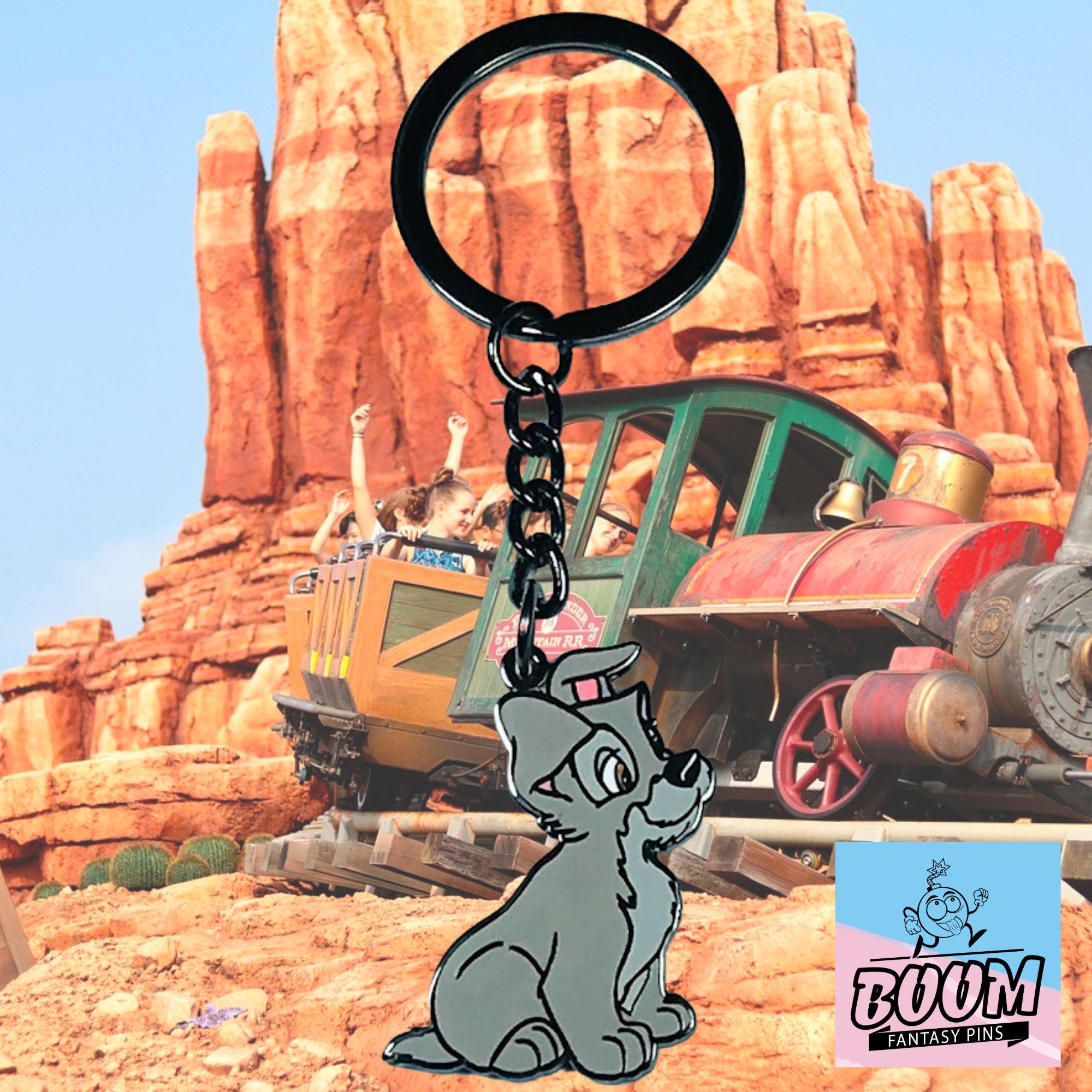 Llavero – Scamp de La Dama y el Vagabundo – Disney Fantasy