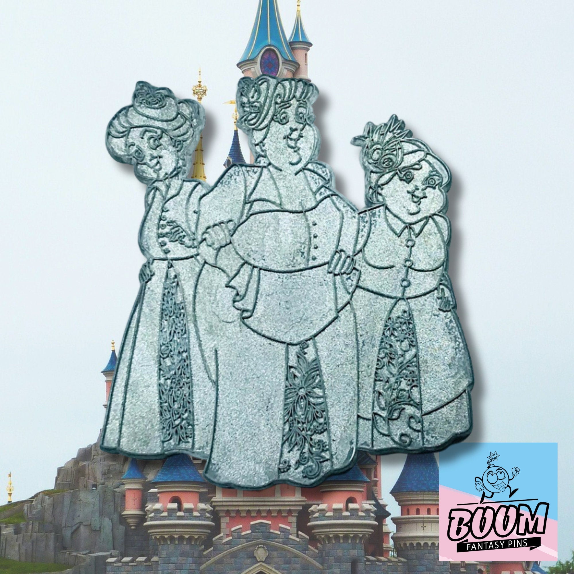 Épinglette – Flora, Fauna et Pimprenelle de La Belle au bois dormant – Disney Fantasy