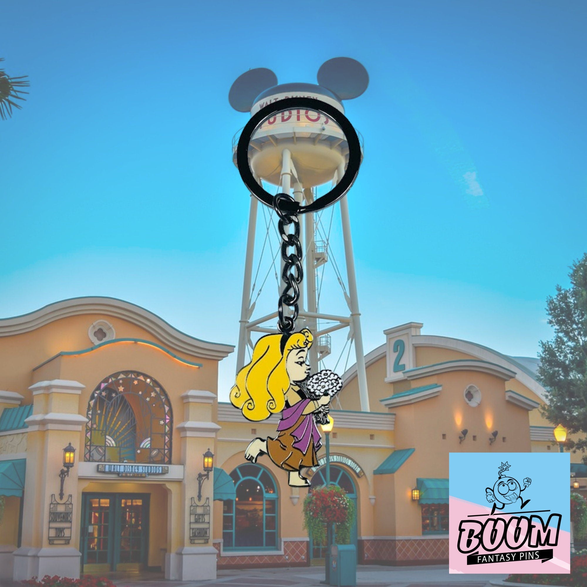 Porte-clés – Aurore enfant de La Belle au bois dormant – Disney Fantasy