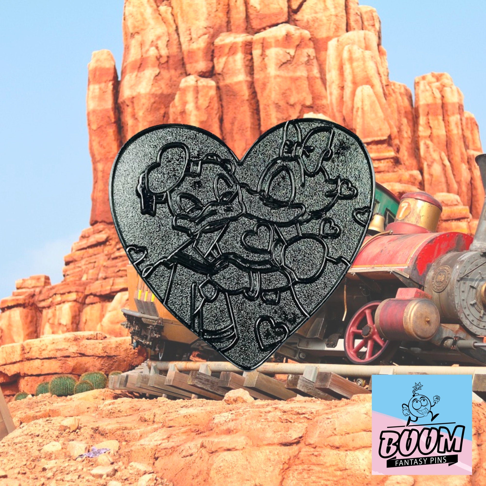 Pin – Pato Donald y Pato Daisy de El Sr. Pato sale – Disney Fantasy