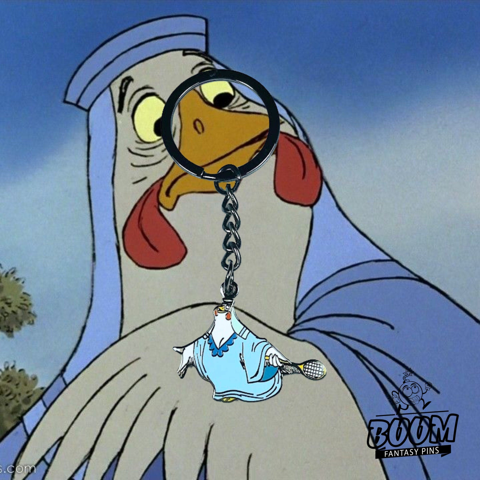 Llavero – Lady Kluck de Robin Hood – Disney Fantasy