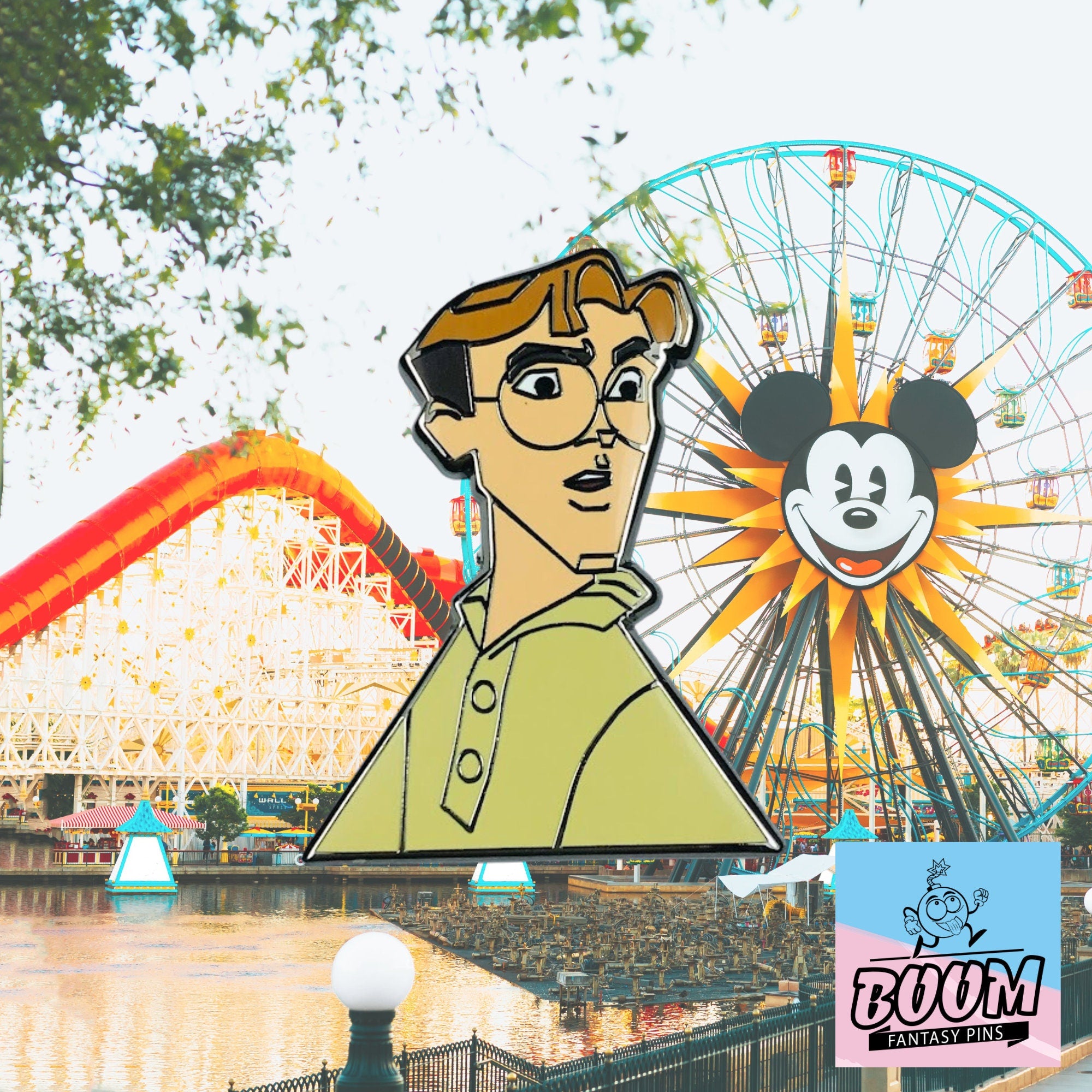 Pin – Milo James Thatch from Atlantis The Lost Empire – Disney Fantasy