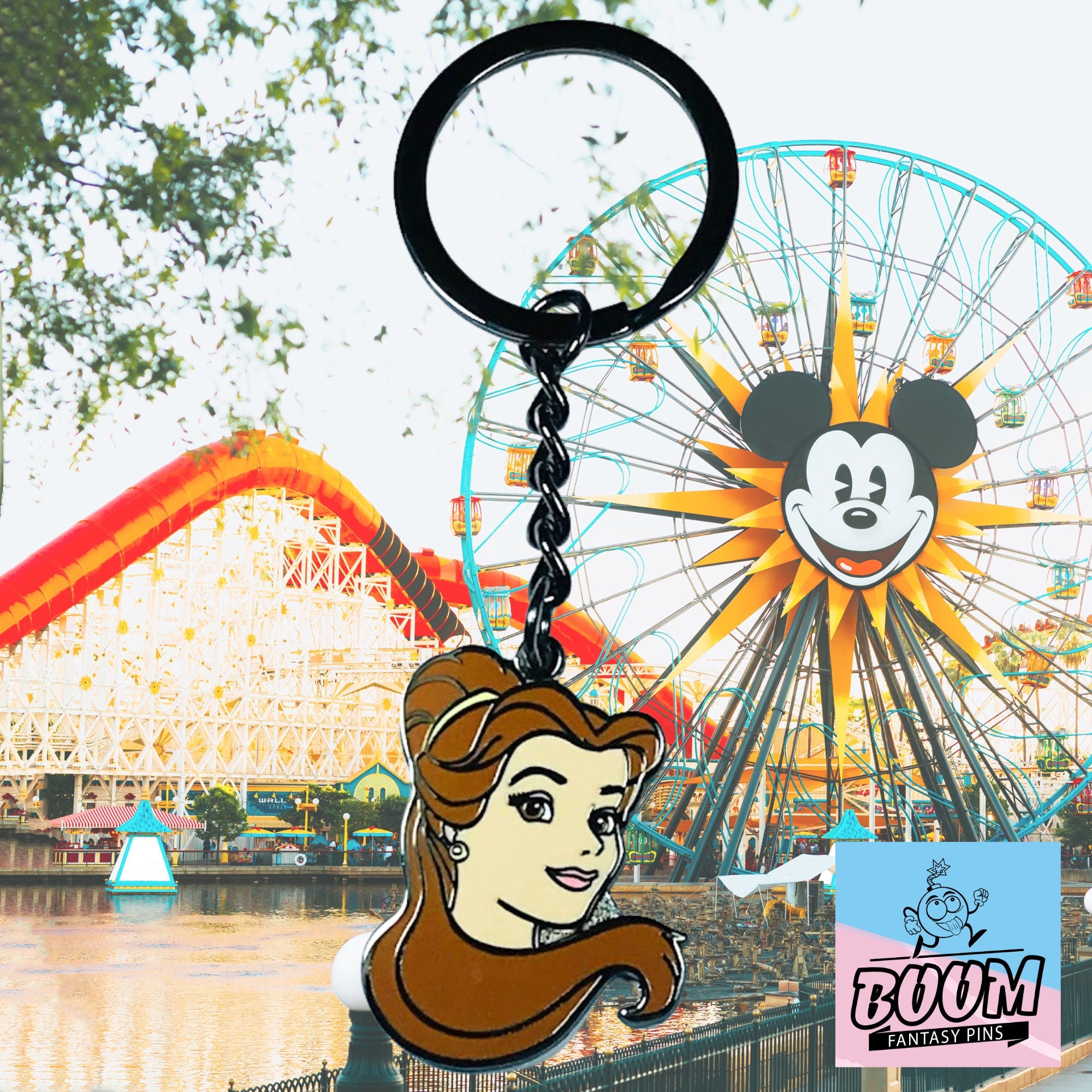 Llavero – Bella de La Bella y la Bestia – Disney Fantasy