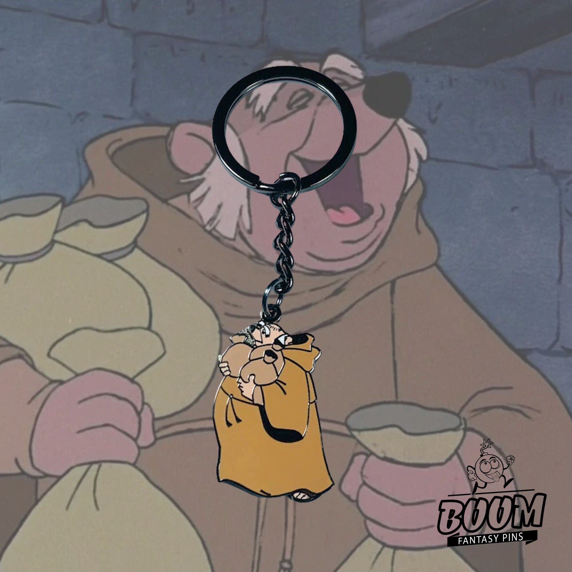 Llavero – Fraile Tuck de Robin Hood – Disney Fantasy