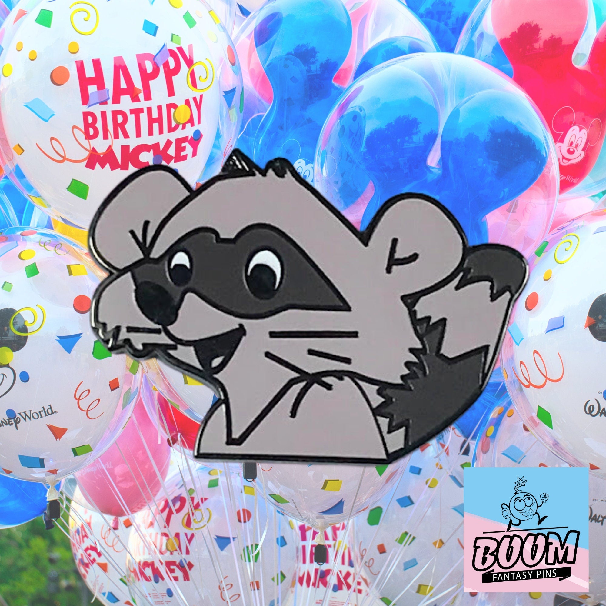 Pin – Mapache de Robin Hood – Disney Fantasy