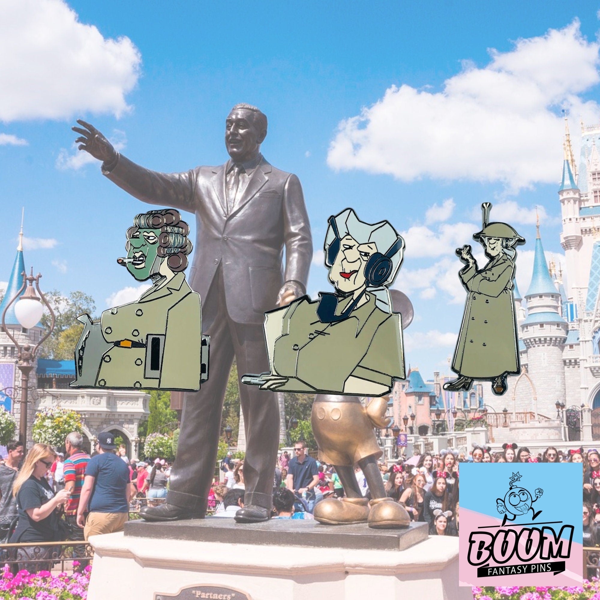 Pin – Wilhelmina Bertha from Atlantis The Lost Empire – Disney Fantasy