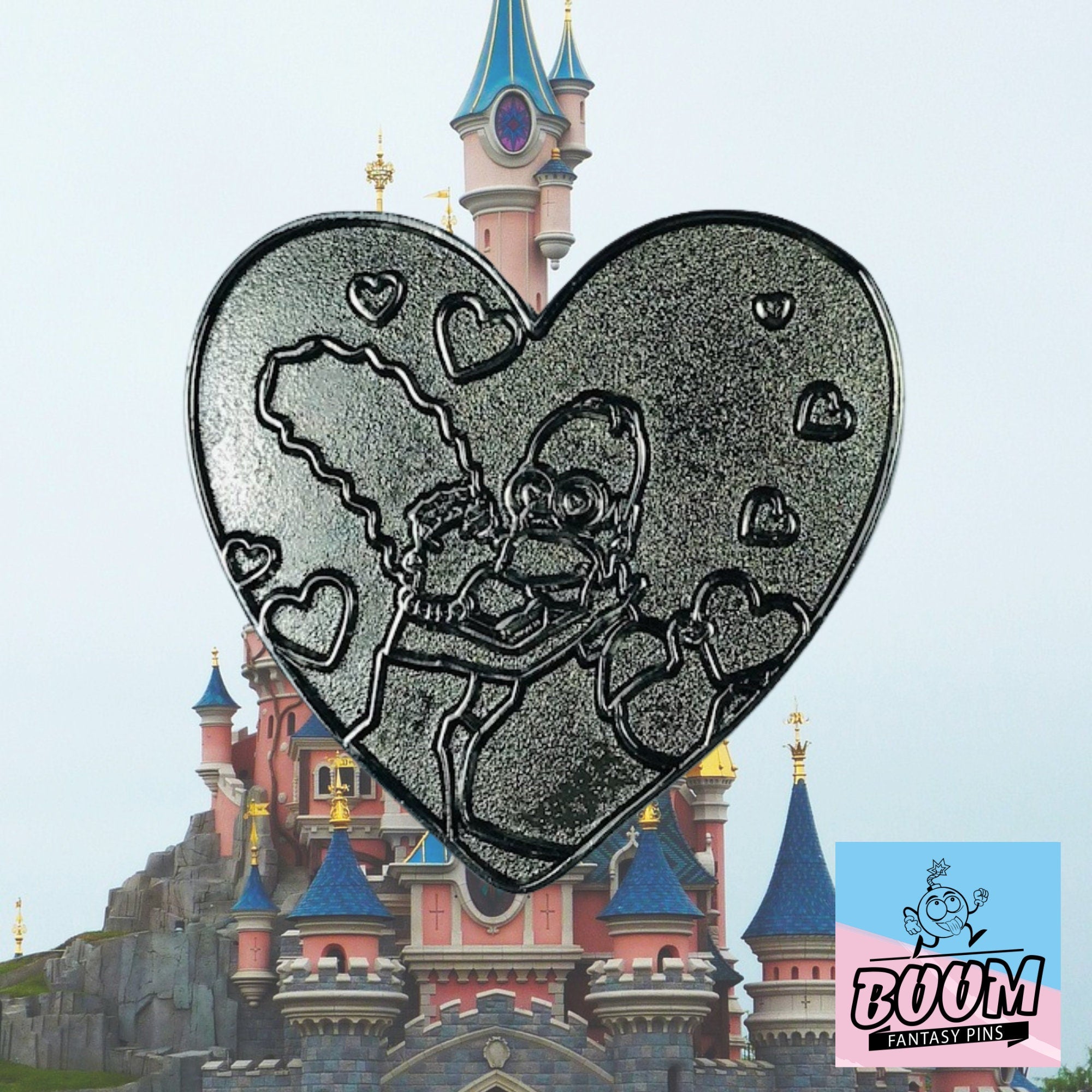 Pin – Homer Simpson y Marge Simpson de Los Simpson – Disney Fantasy