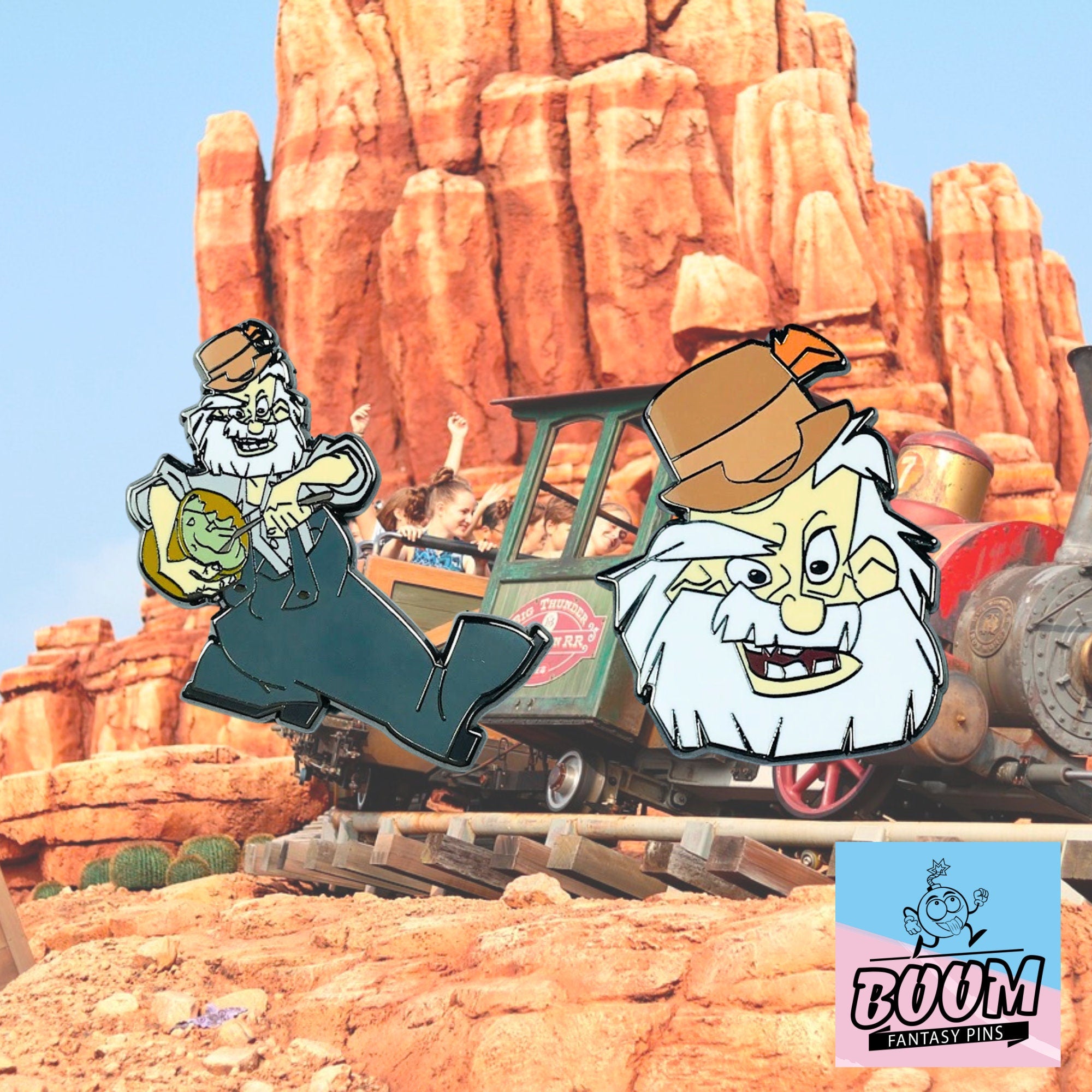 Épingle – Jebidiah le Féroce d'Atlantide, l'empire perdu – Disney Fantasy