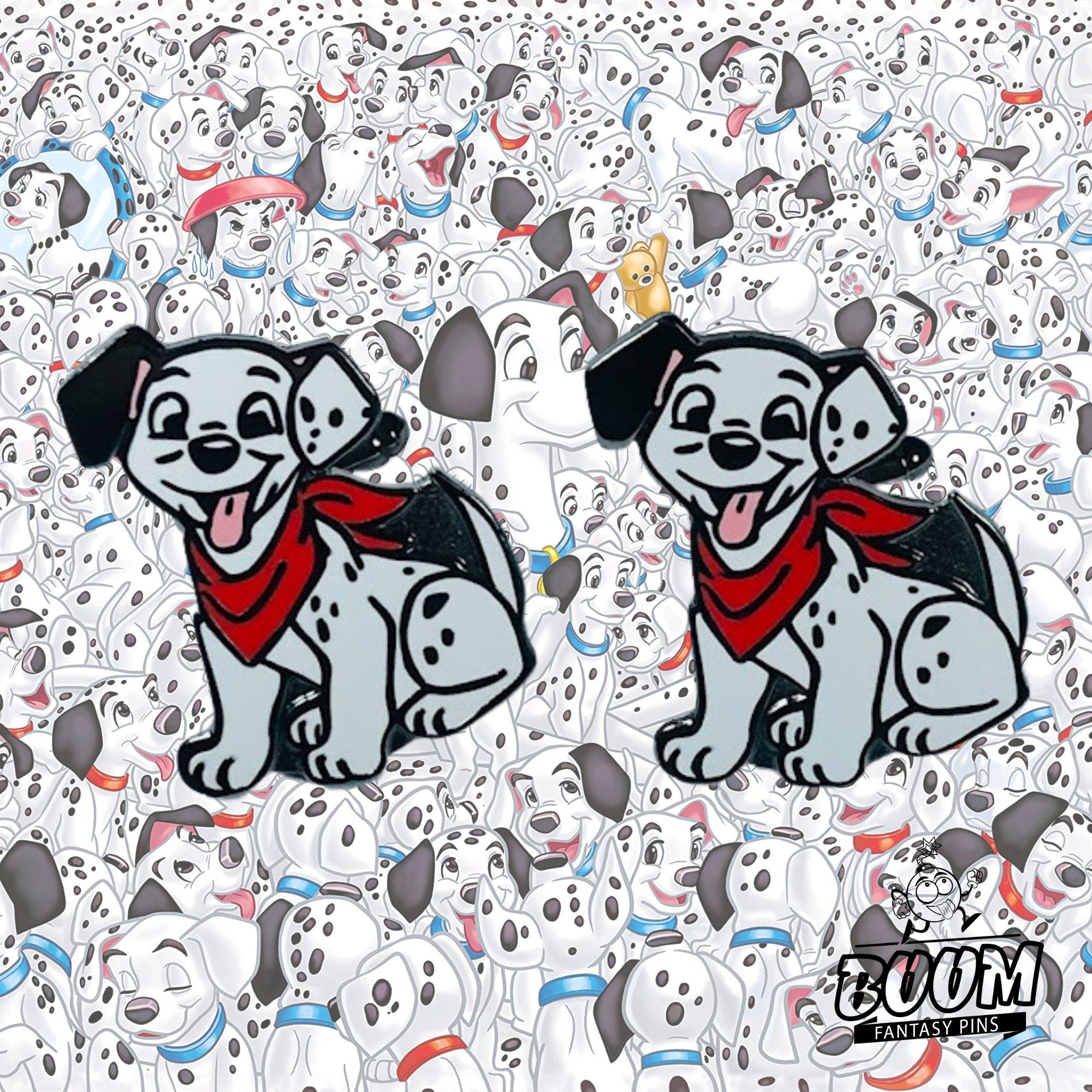 Gemelos – Cachorro con collar rojo de 101 Dálmatas – Disney Fantasy