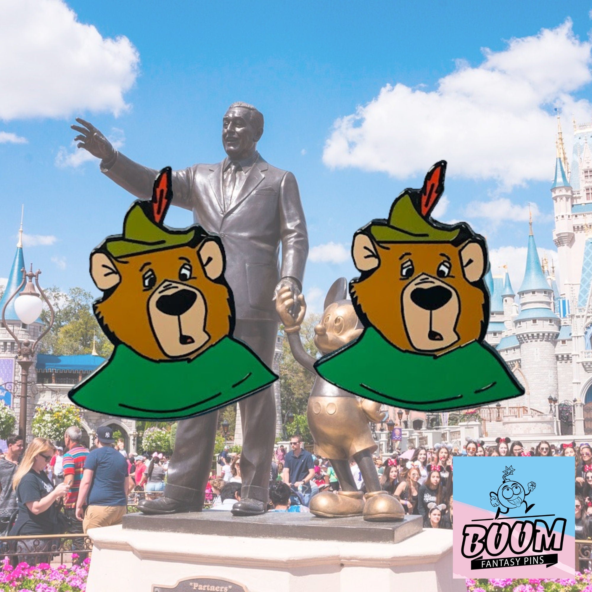 Cufflinks – Little John from Robin Hood – Disney Fantasy