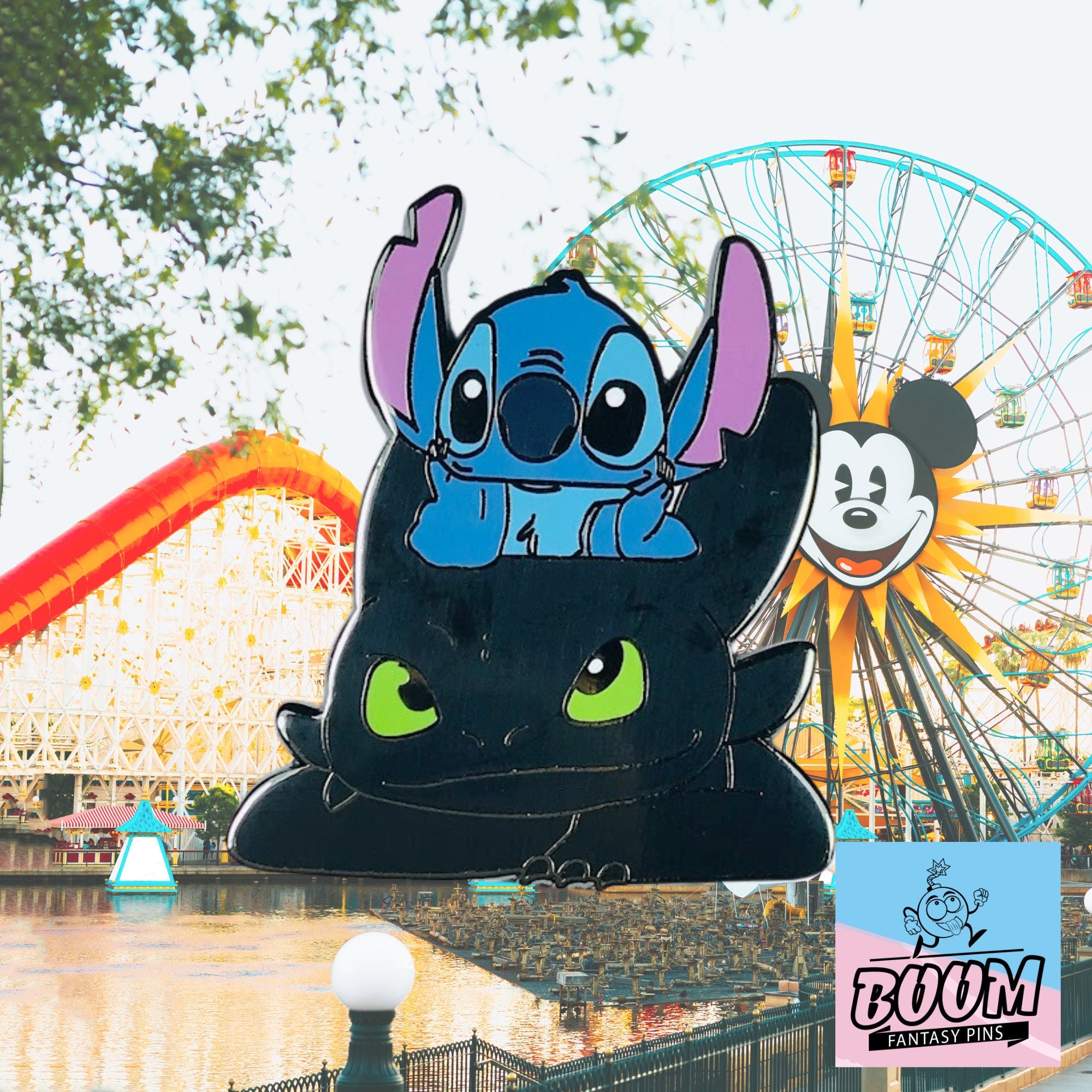 Épingle – Expérience 626 Stitch et Krokmou de Lilo et Stitch – Disney Fantasy