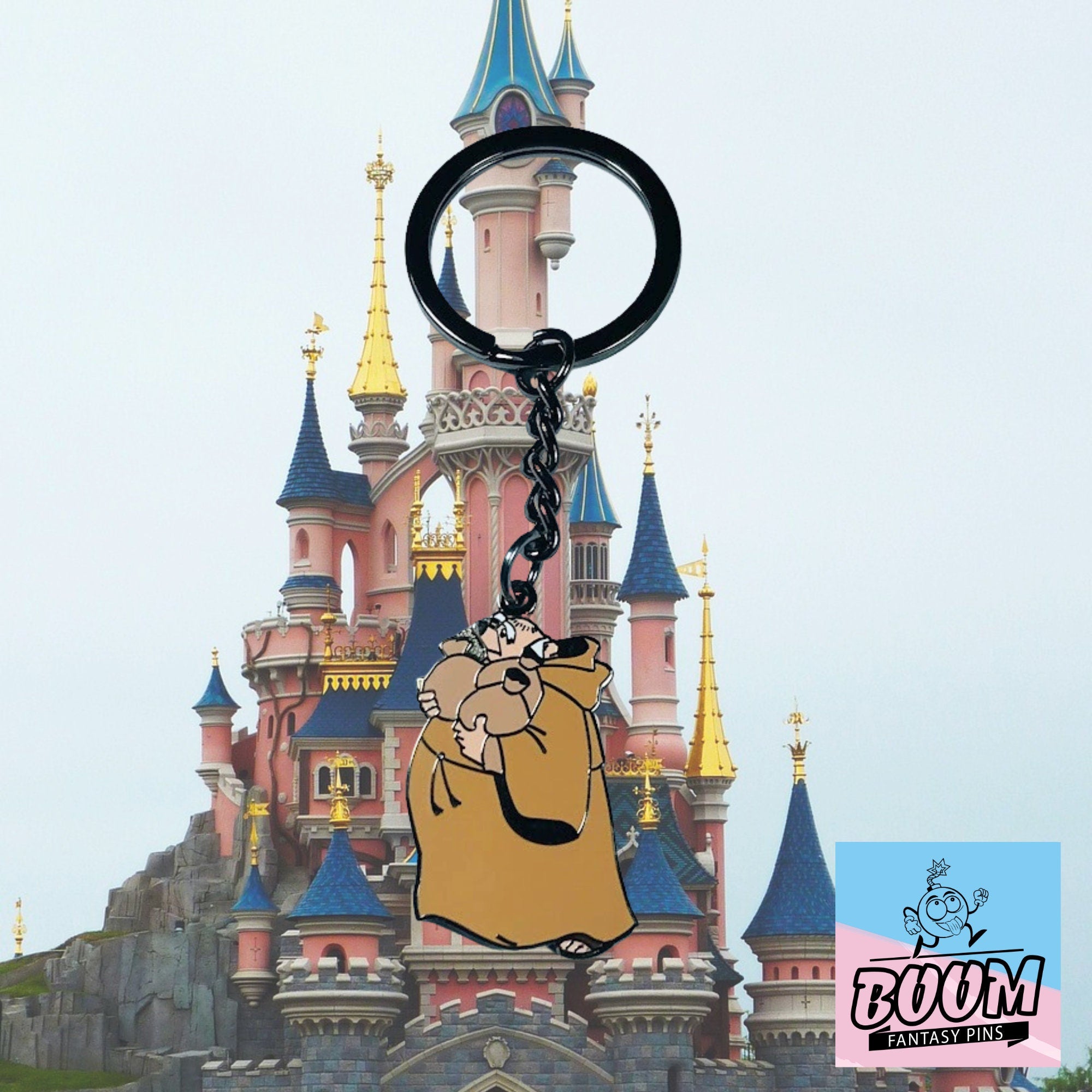 Llavero – Fraile Tuck de Robin Hood – Disney Fantasy