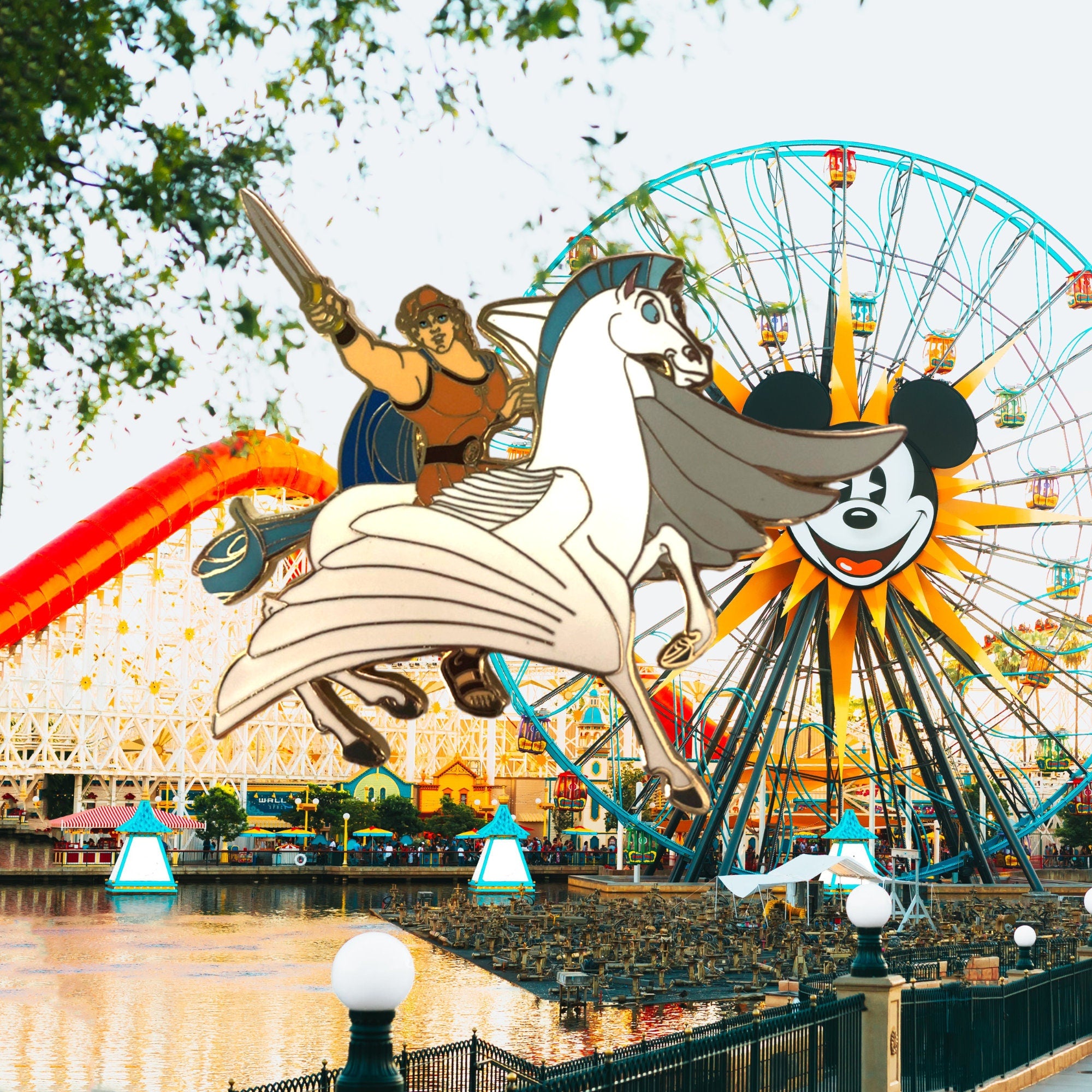 Pin's – Hercule et Pégase du film Hercule – Disney Fantasy