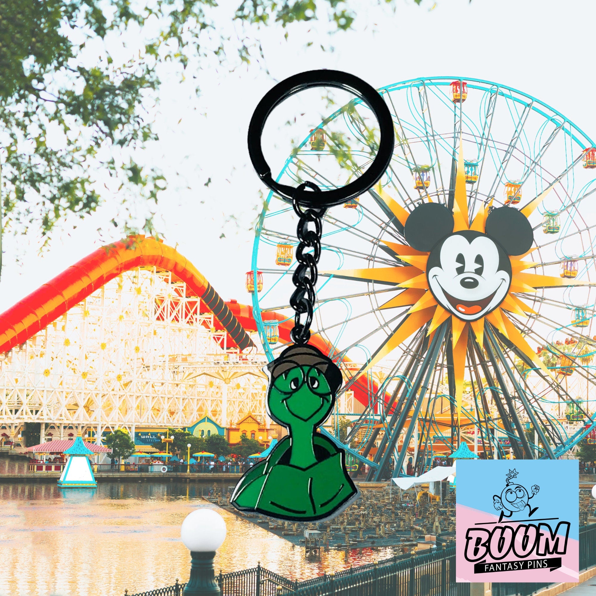 Llavero – Toby Turtle de Robin Hood – Disney Fantasy