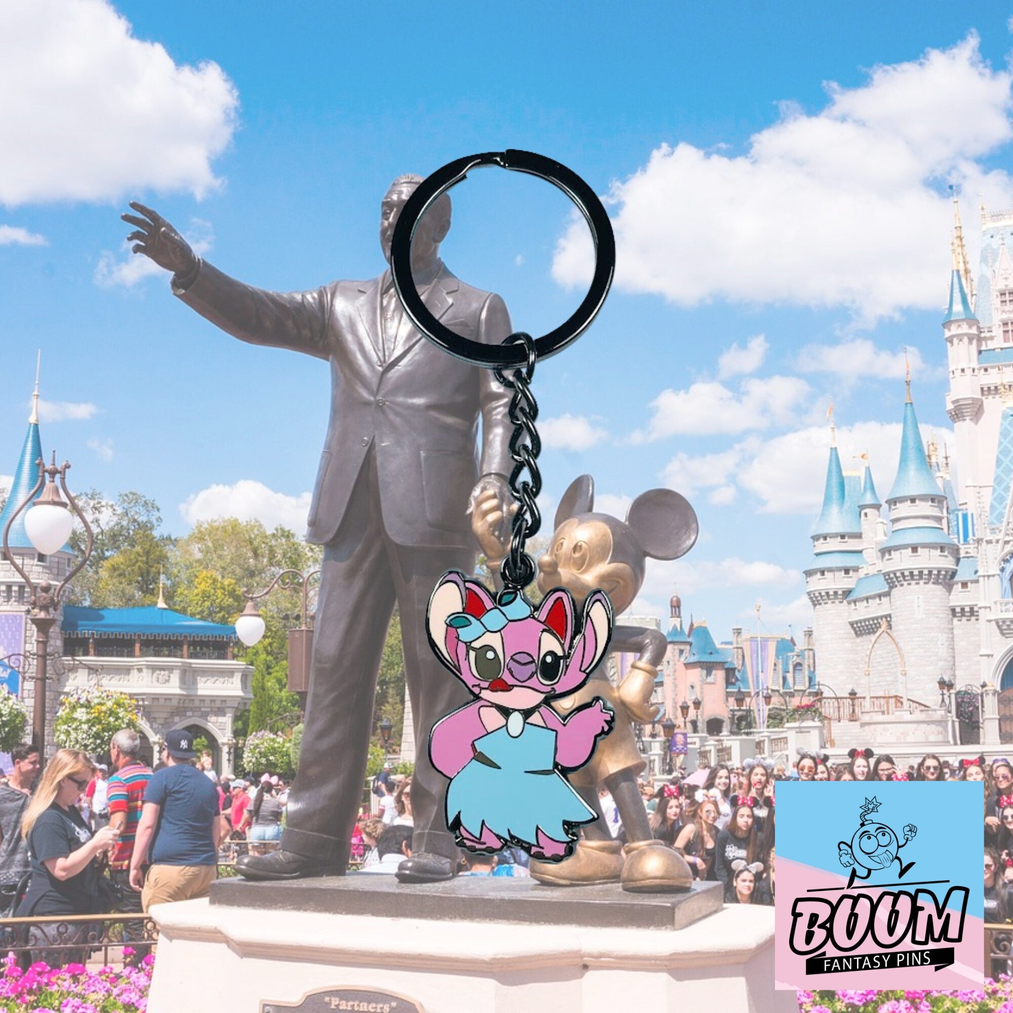 Porte-clés – Ange de Lilo &amp; Stitch – Disney Fantasy