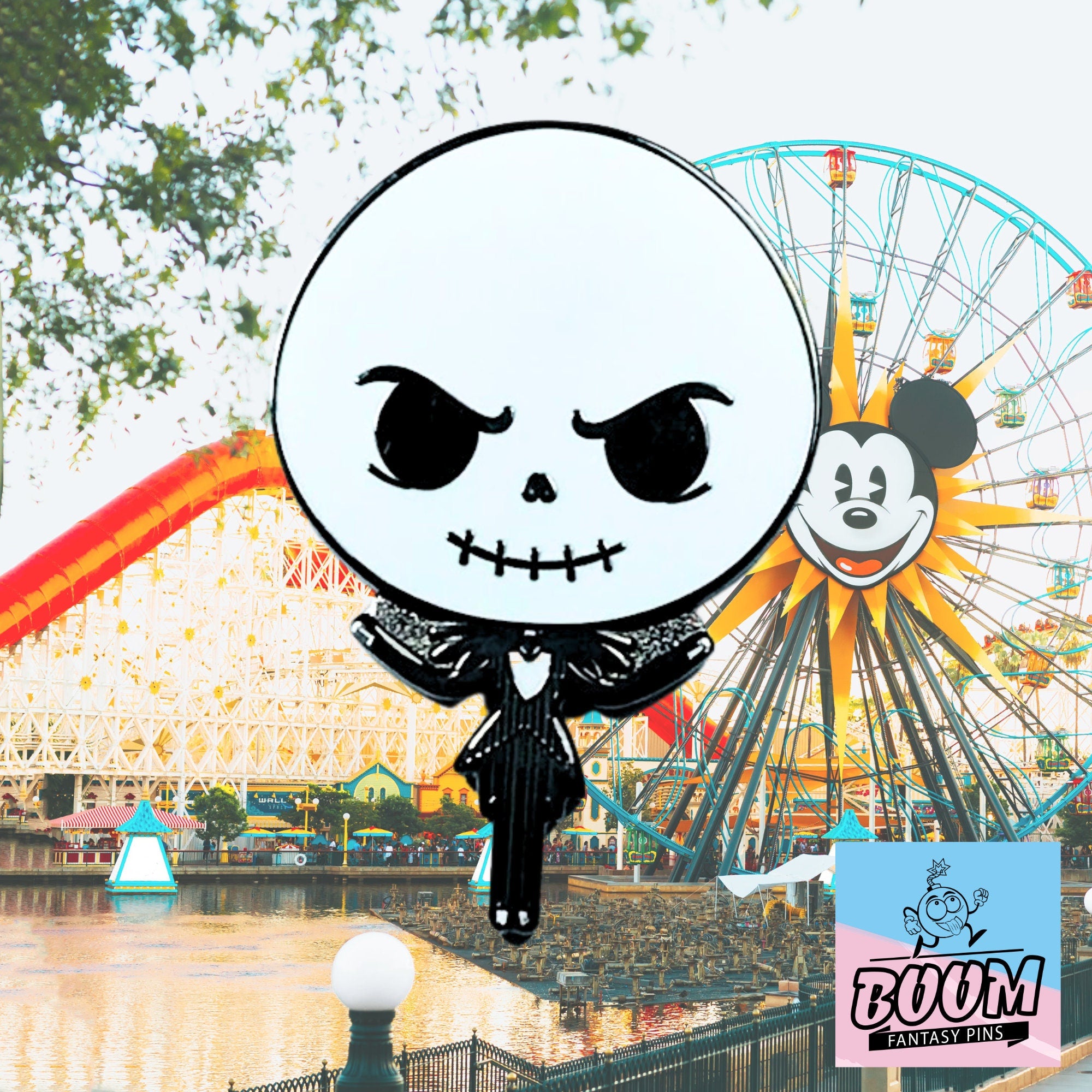 Pin de Jack Skellington de Pesadilla antes de Navidad – Disney Fantasy