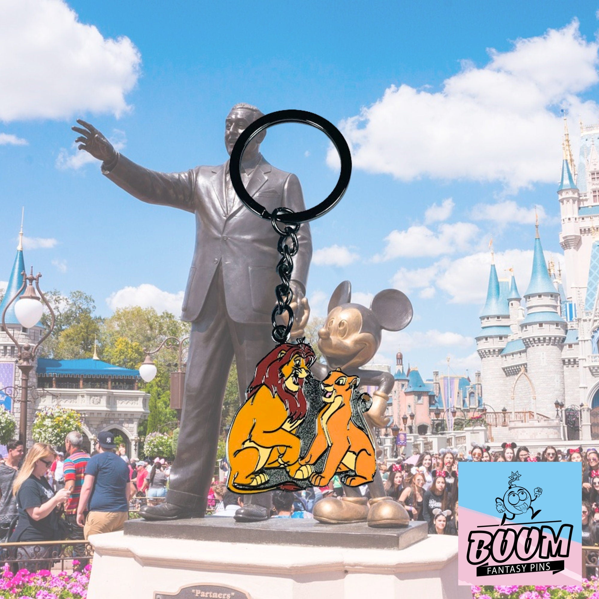 Porte-clés – Simba du Roi Lion – Disney Fantasy