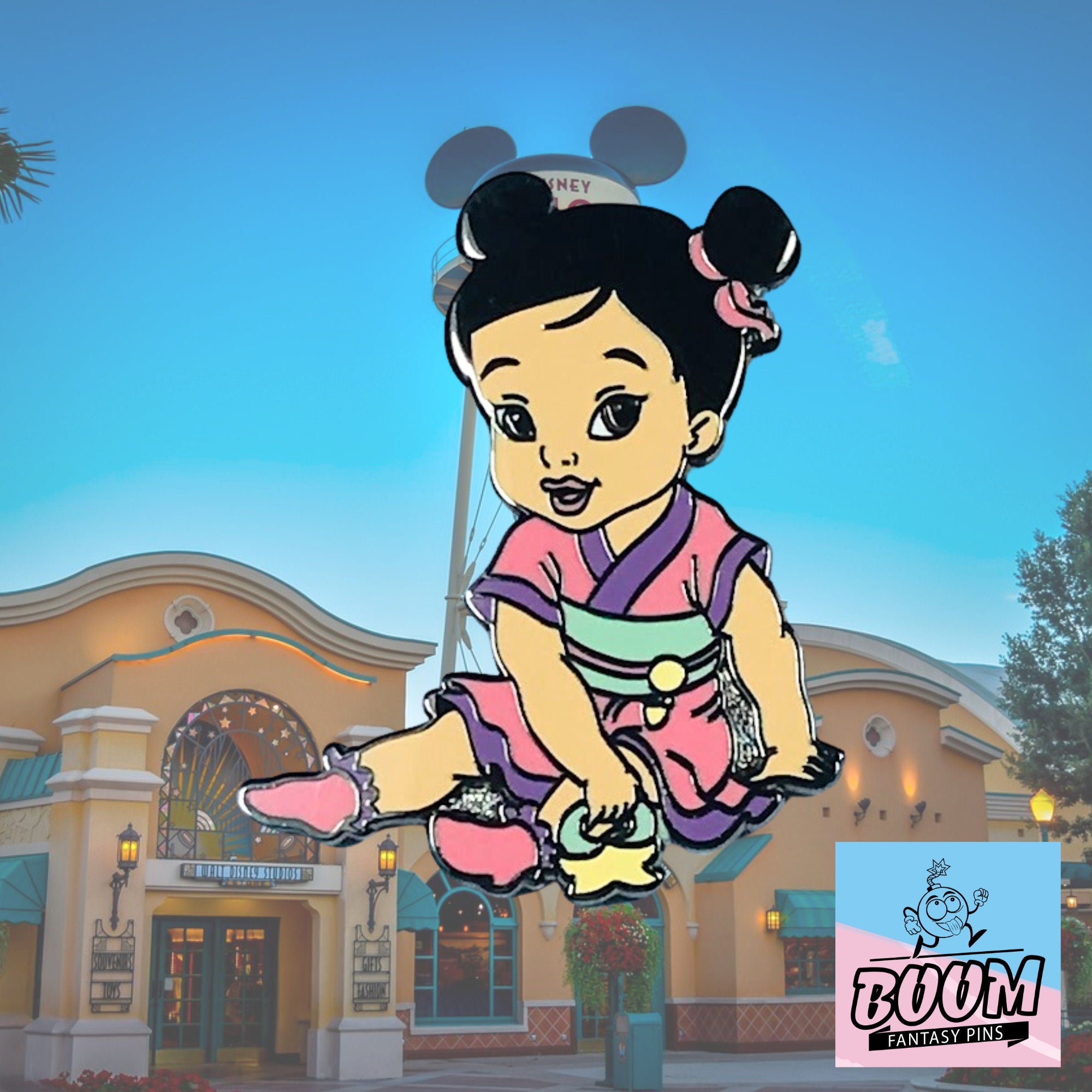 Pin's – Mulan enfant du film Mulan – Disney Fantasy