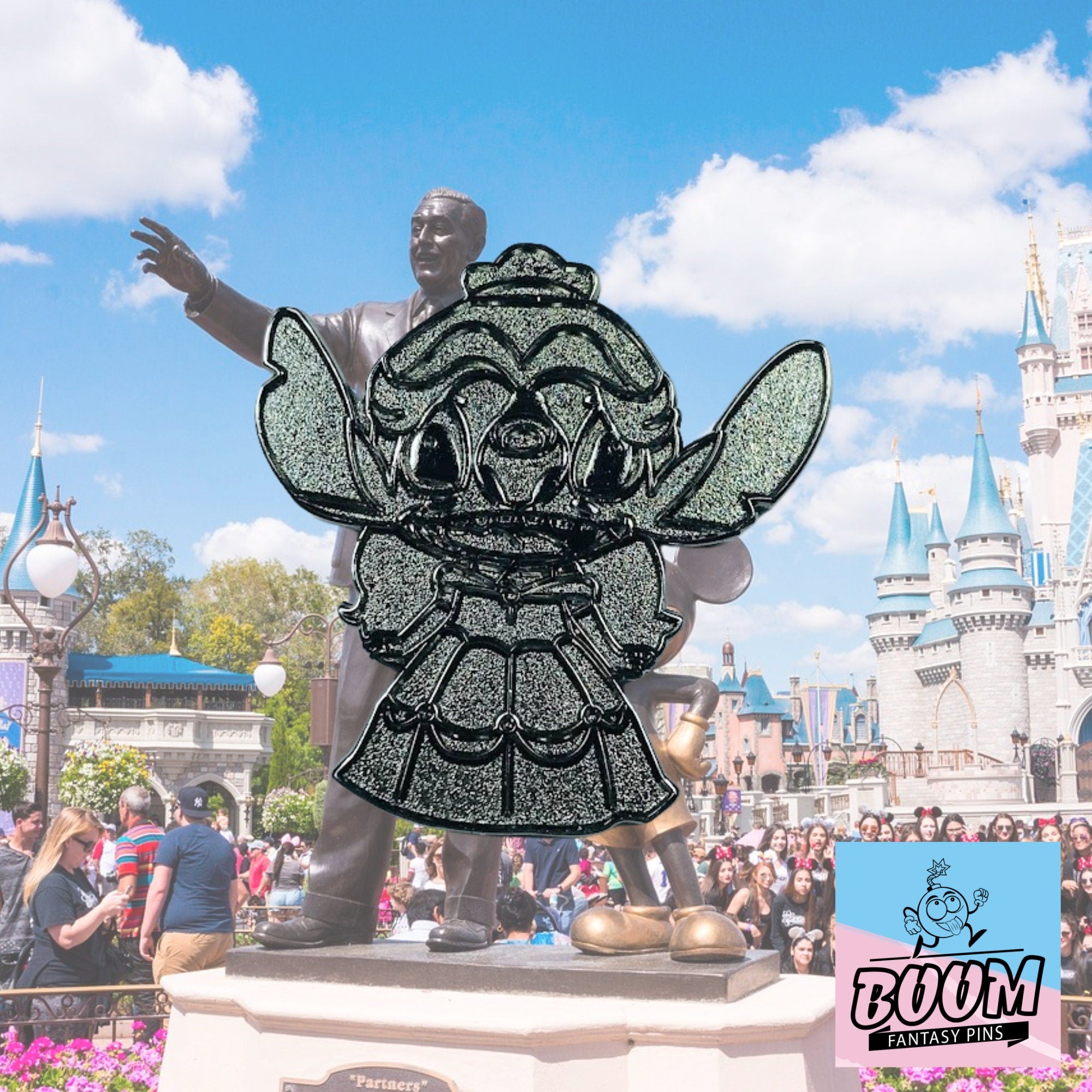 Épingle – Stitch en Belle de Lilo &amp; Stitch – Disney Fantasy