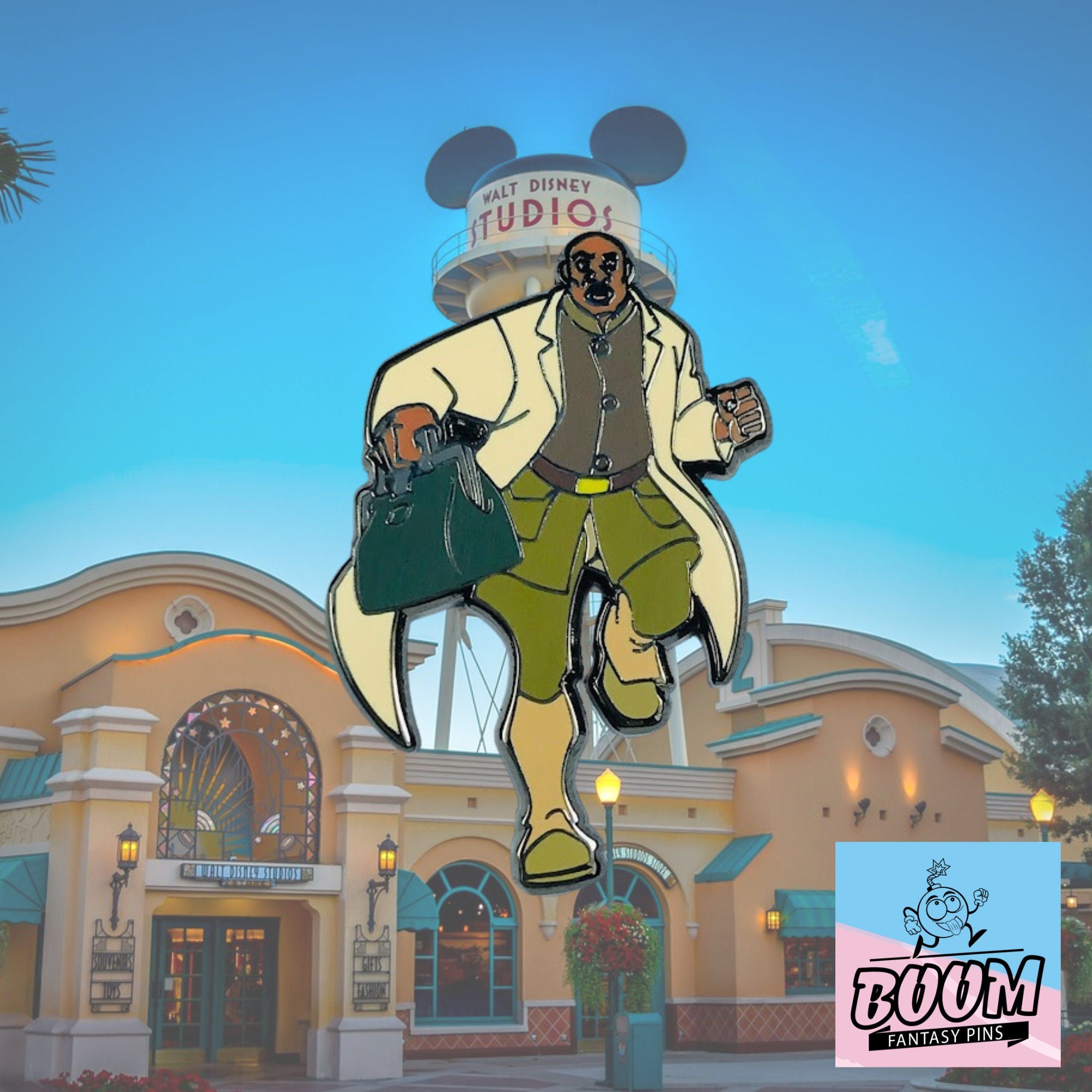 Pin del Dr. Joshua Sweet de Atlantis: El Imperio Perdido – Disney Fantasy