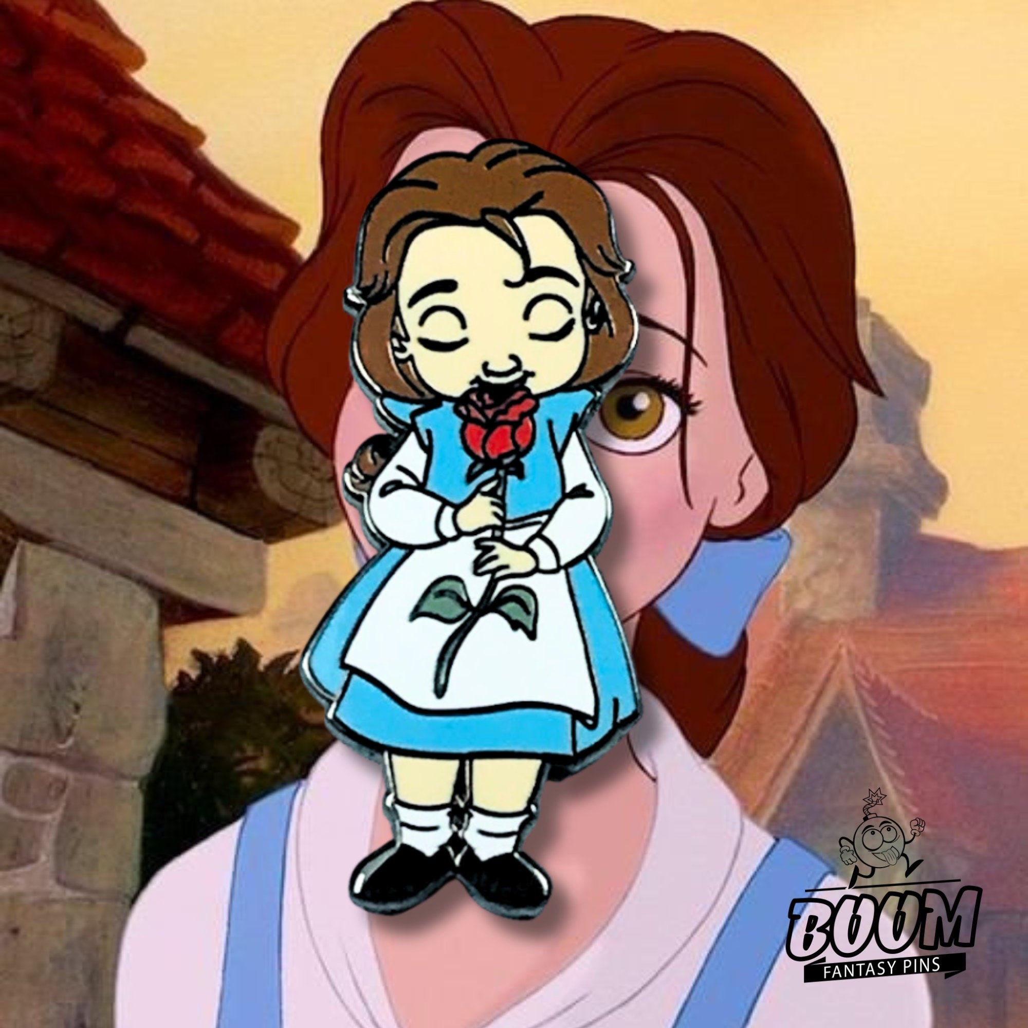 Pin – Belle as a Child from Beauty and the Beast – Disney Fantasy