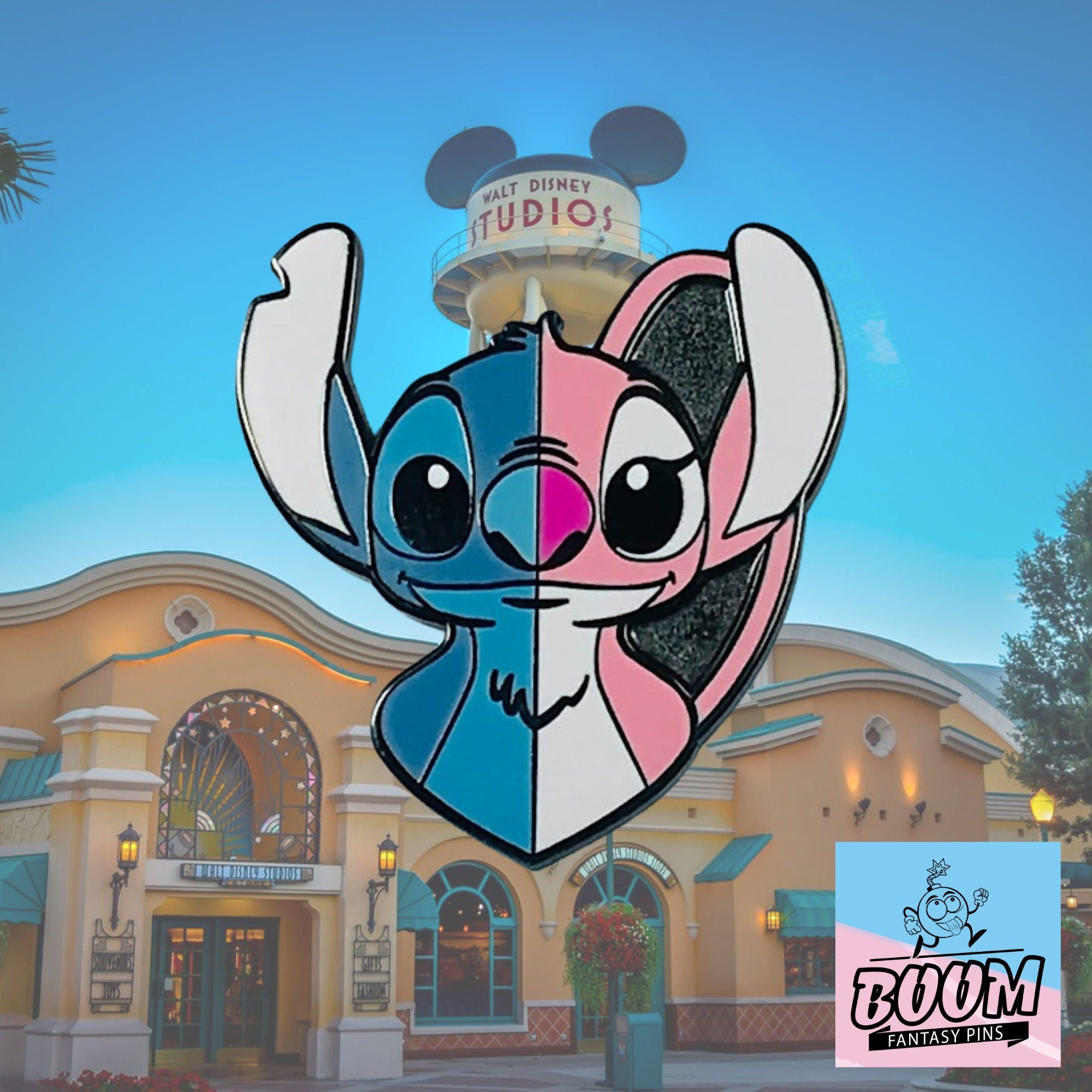 Pin – Stitch y Ángel de Lilo y Stitch – Disney Fantasy