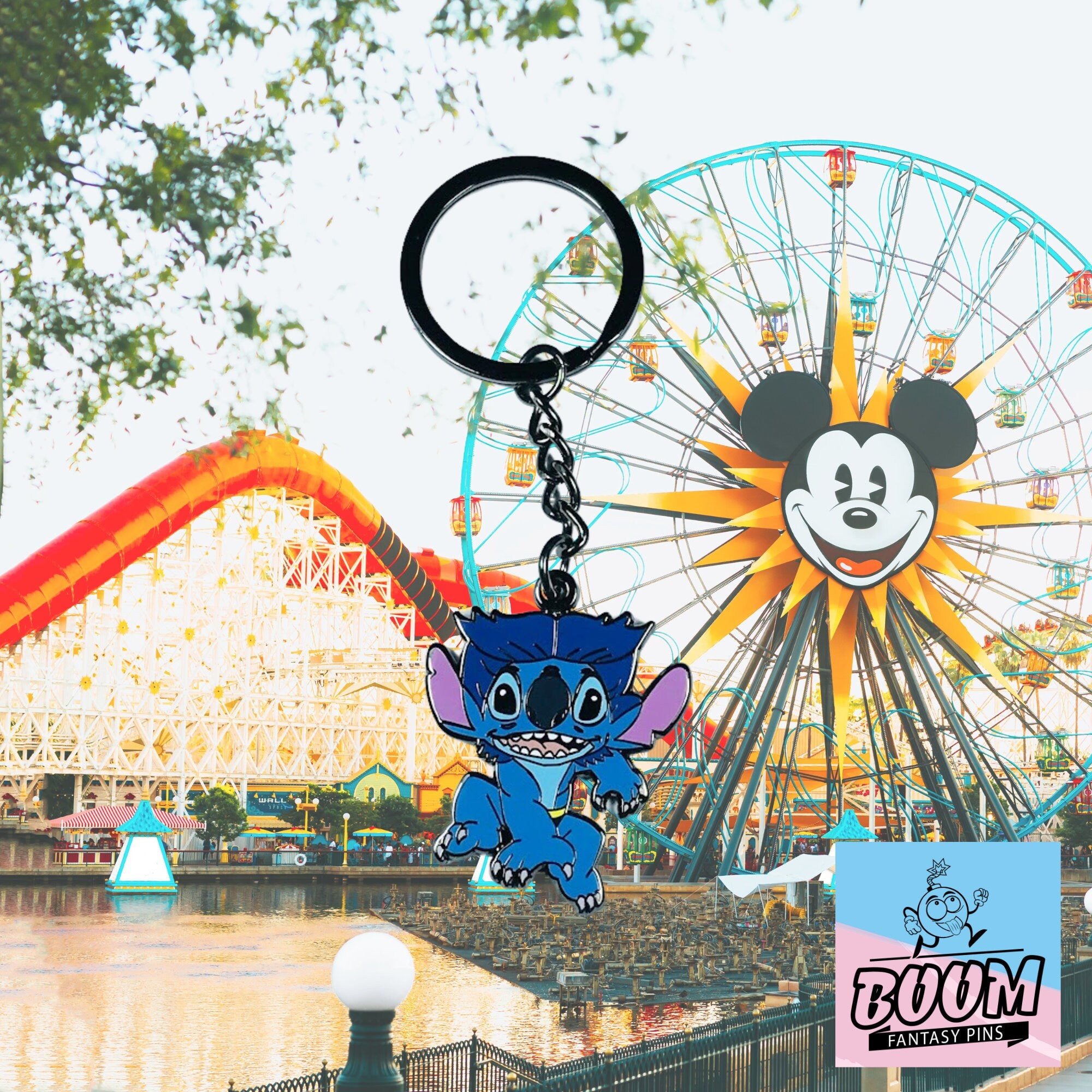 Llavero – Stitch como Hank McCoy de Lilo &amp; Stitch – Disney Fantasy