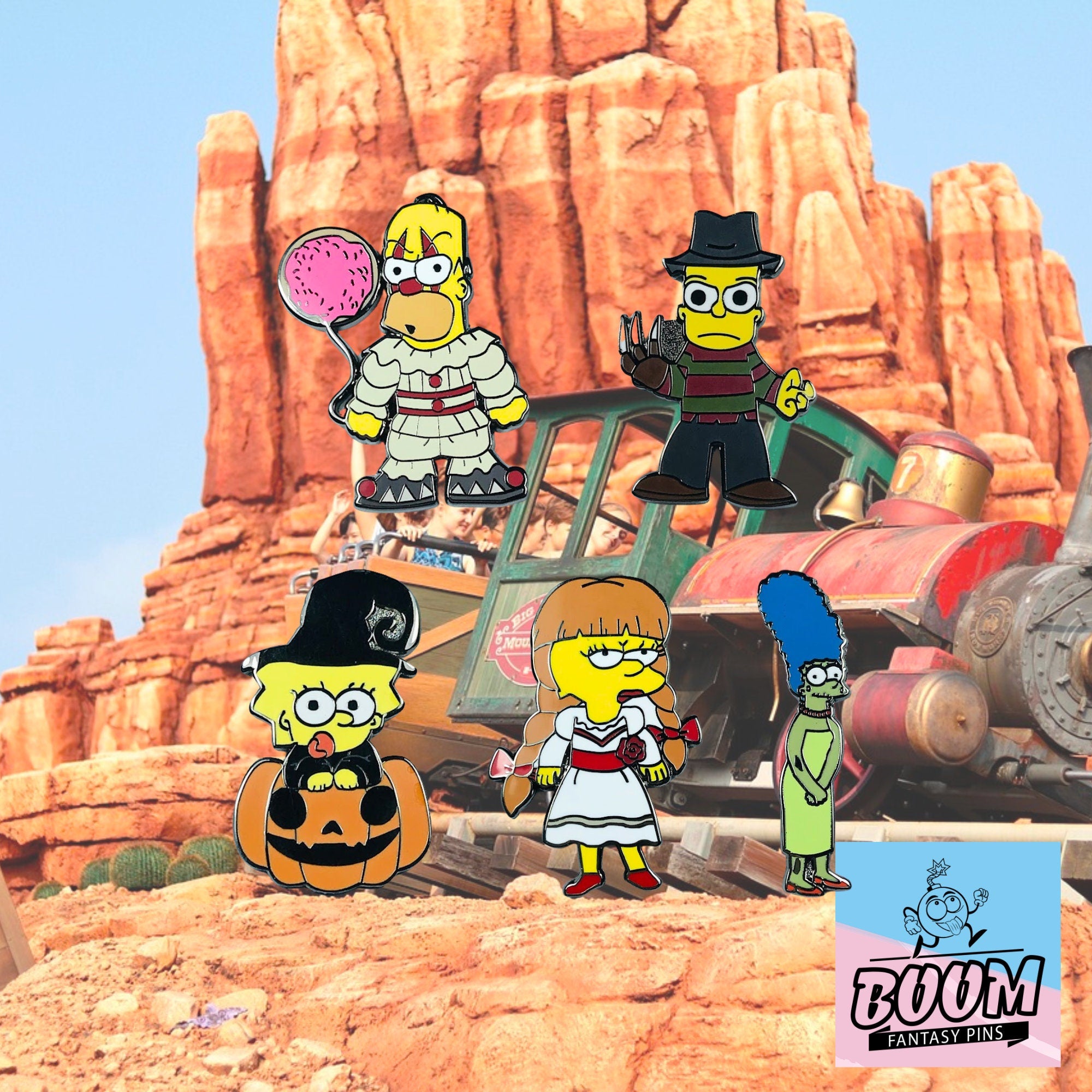 Pin's – Marge Simpson des Simpson – Disney Fantasy