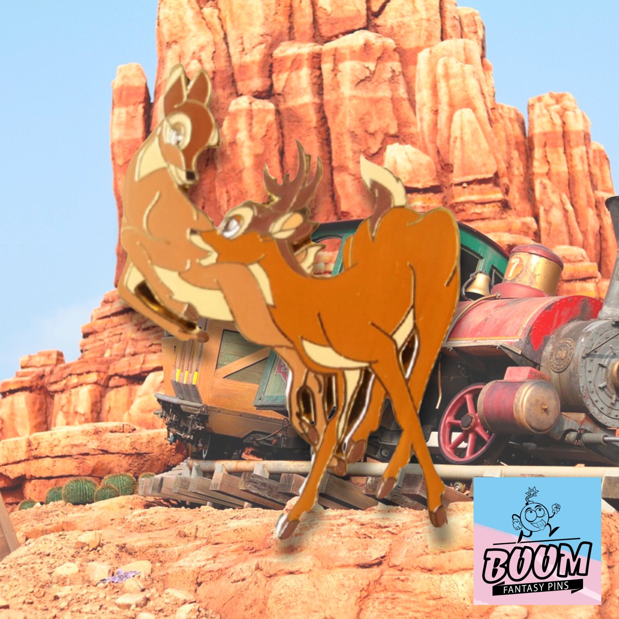 Pin – Bambi and Mother Bambi from Bambi – Disney Fantasy
