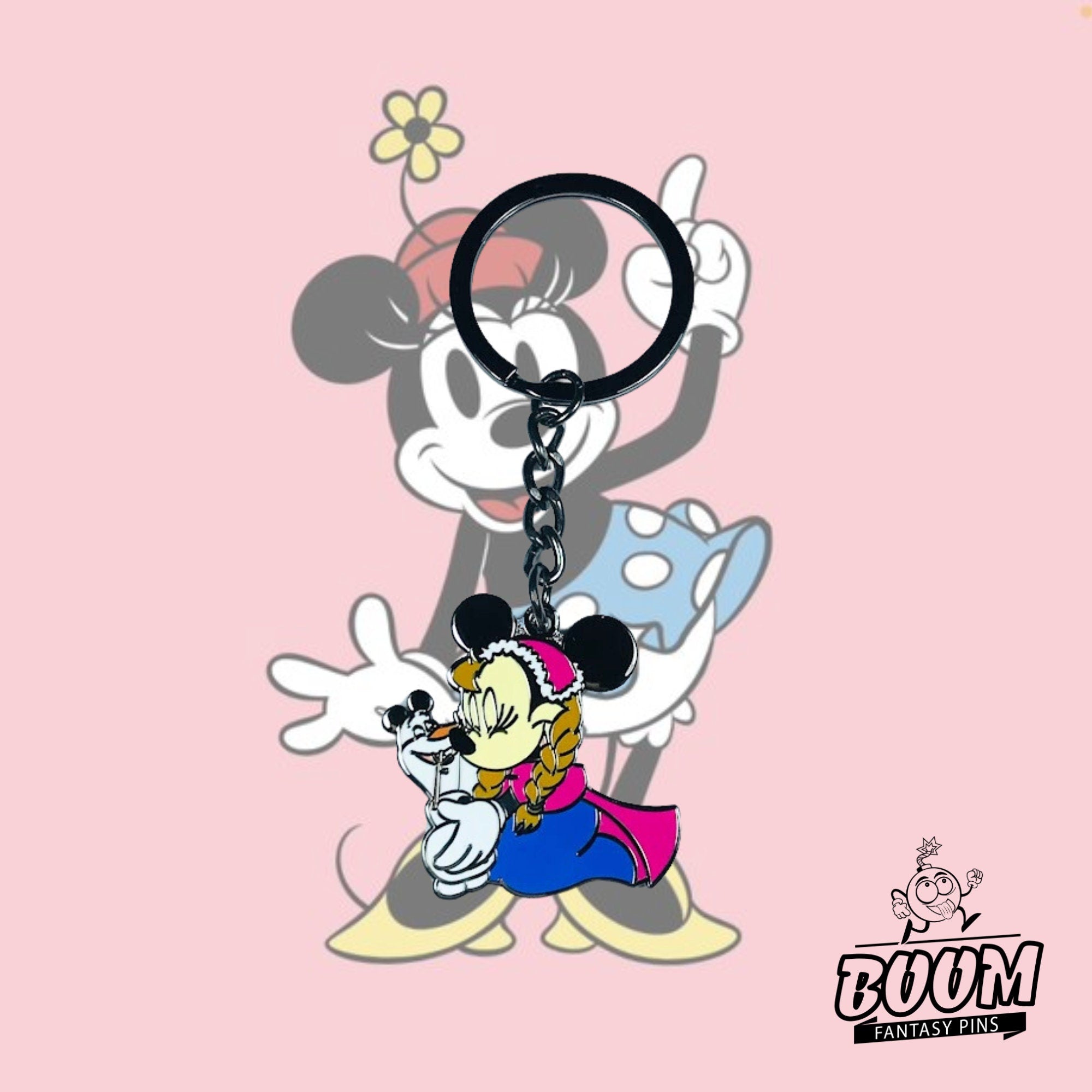 Porte-clés – Minnie Mouse en Anna de La Reine des Neiges – Disney Fantasy