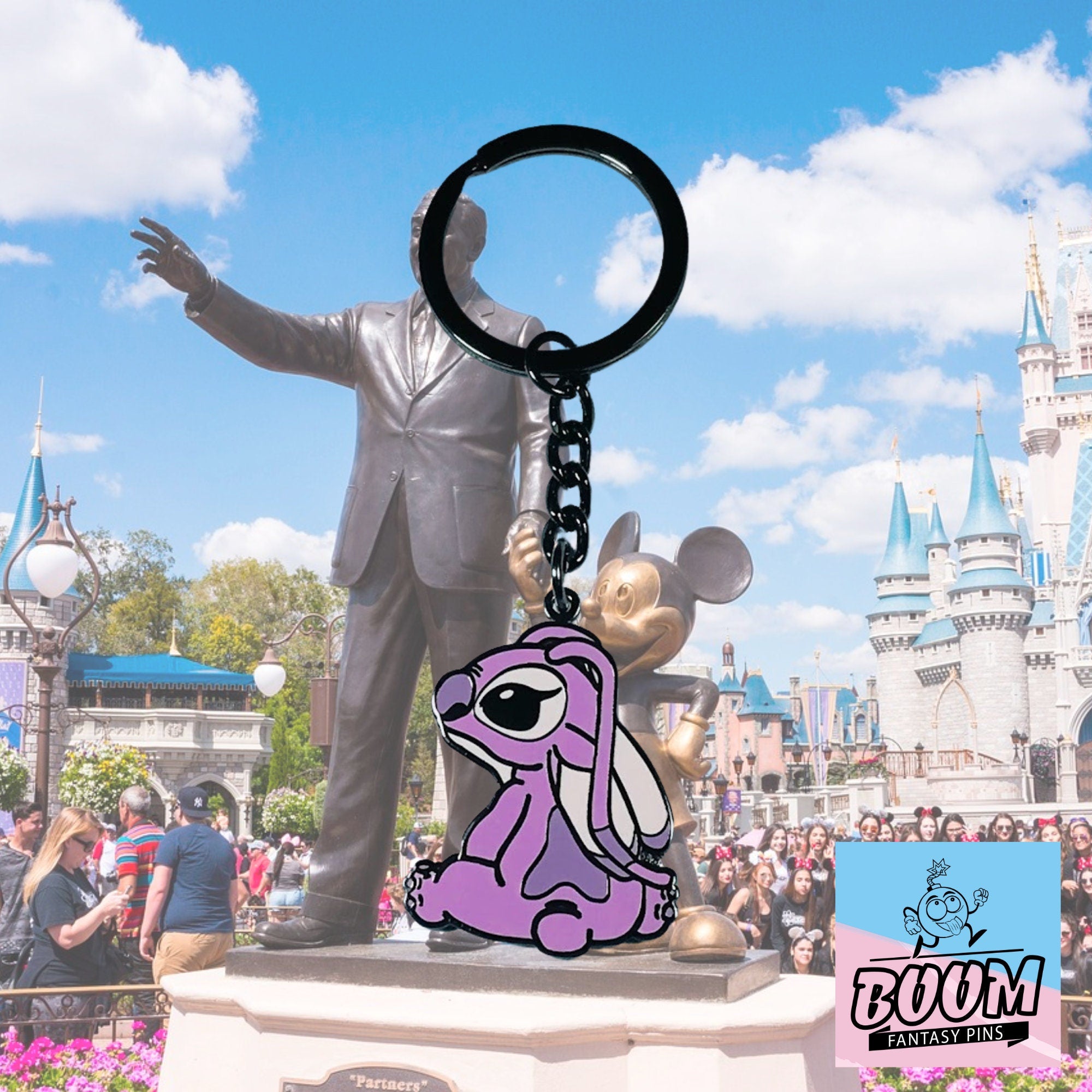 Porte-clés – Ange de Lilo &amp; Stitch – Disney Fantasy