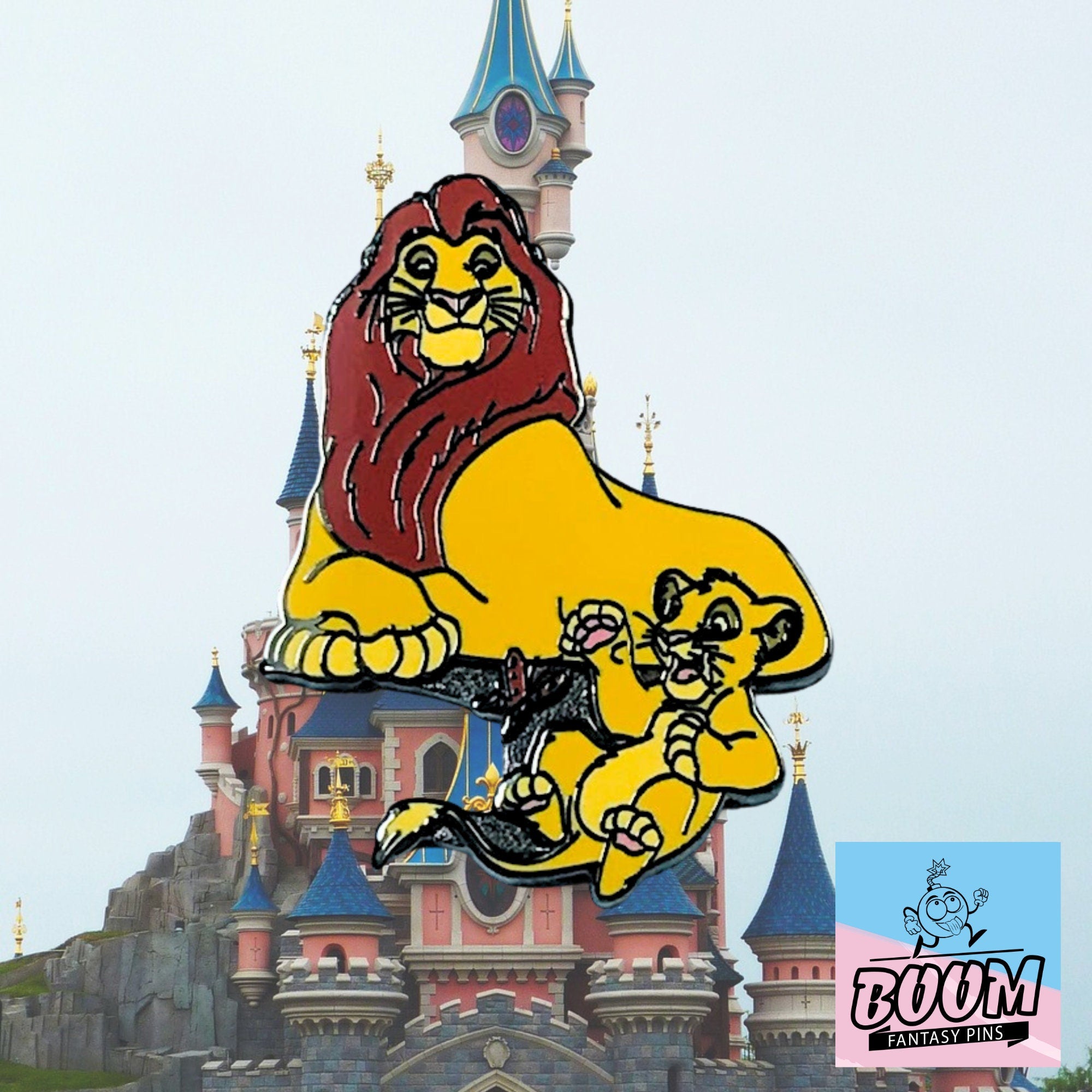 Pin – Mufasa y Simba de El Rey León – Disney Fantasy