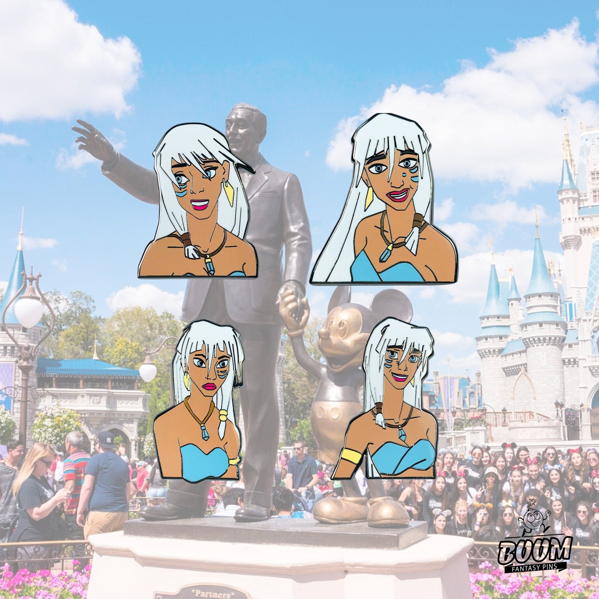 Pin's – Reine Kida d'Atlantide, l'empire perdu – Disney Fantasy