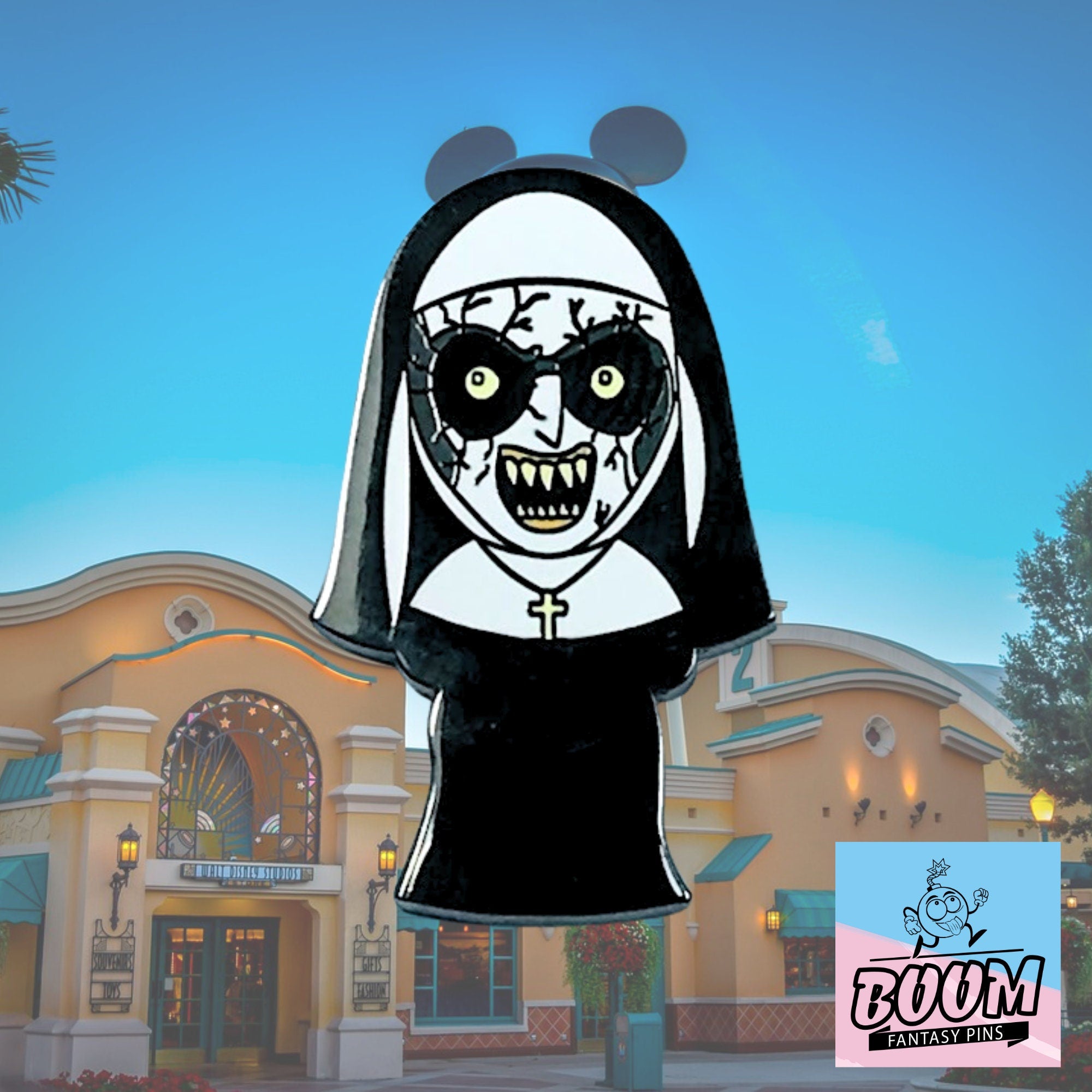 Épingle – La Nonne du film La Nonne 2 – L'univers Conjuring Horreur