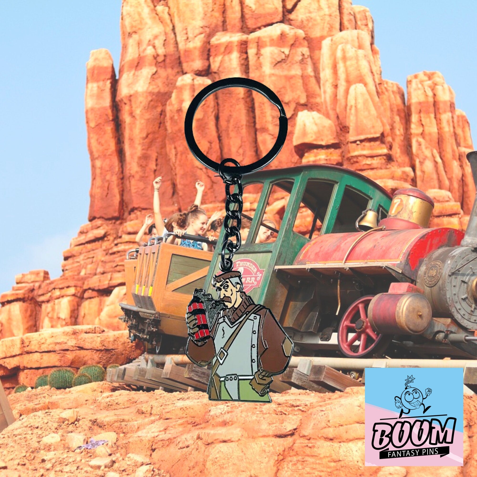 Porte-clés – Vincenzo Santorini d'Atlantide, l'empire perdu – Disney Fantasy