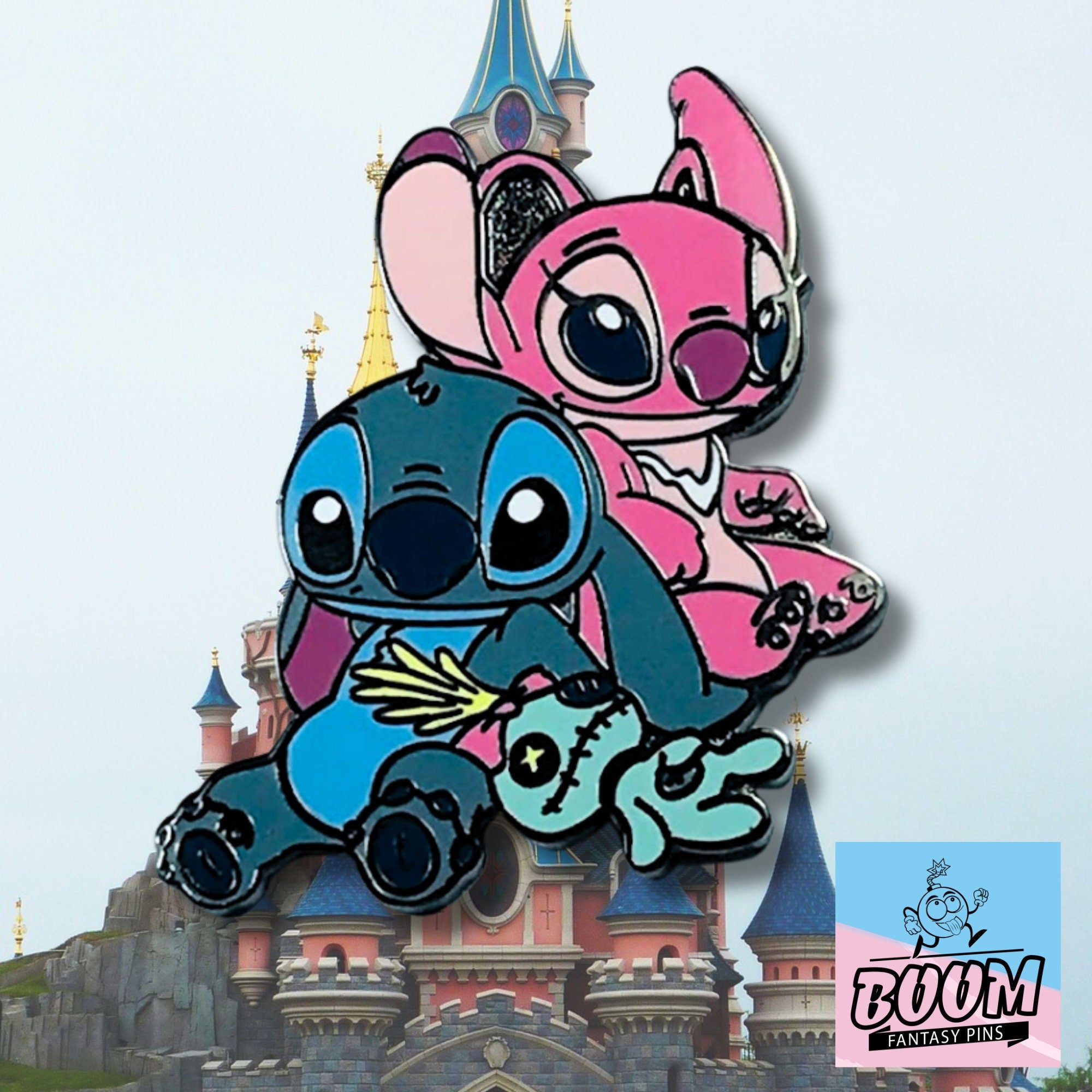 Épingle – Expérience 626 Stitch et Expérience 624 Angel de Lilo et Stitch – Disney Fantasy