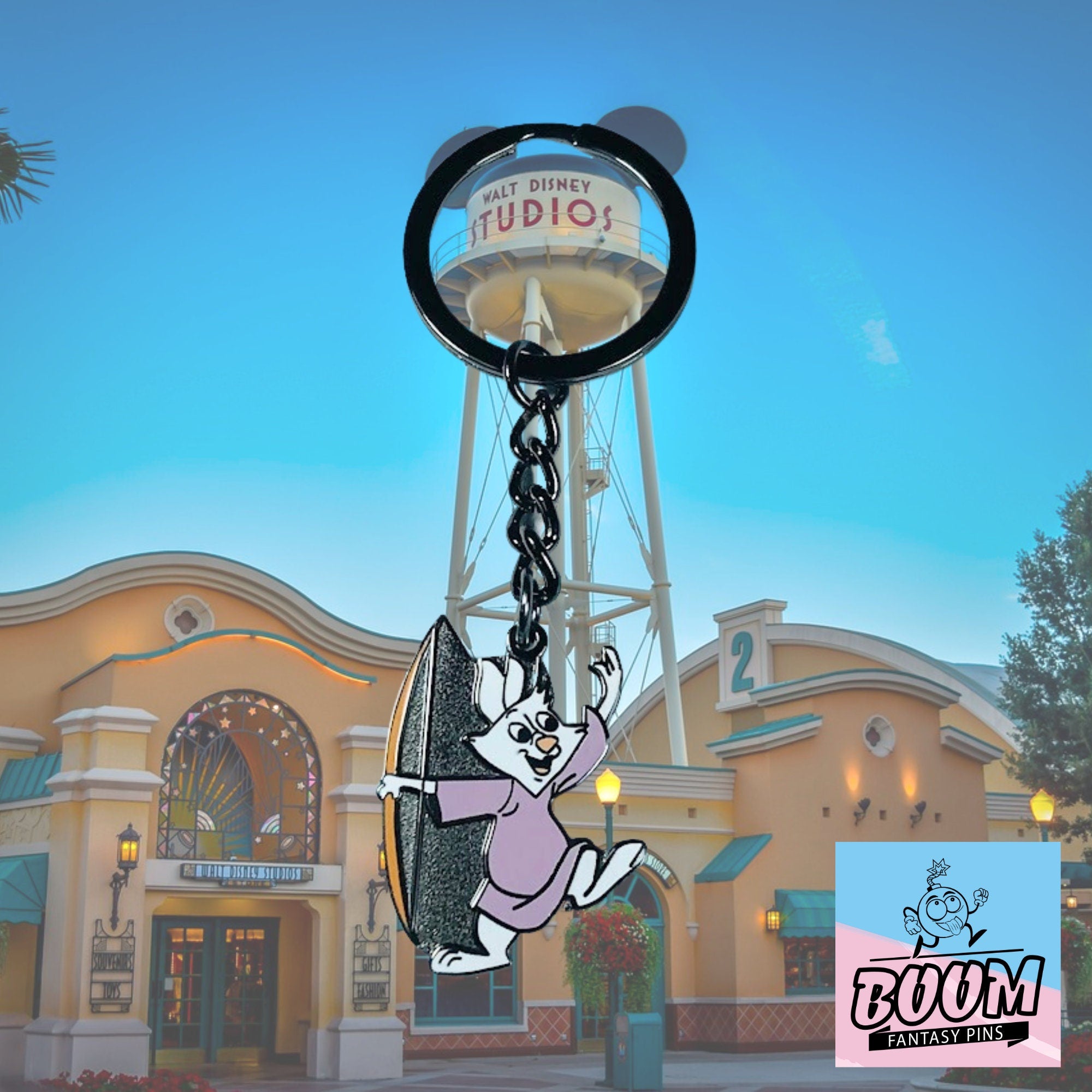 Llavero – Skippy el conejo de Robin Hood – Disney Fantasy