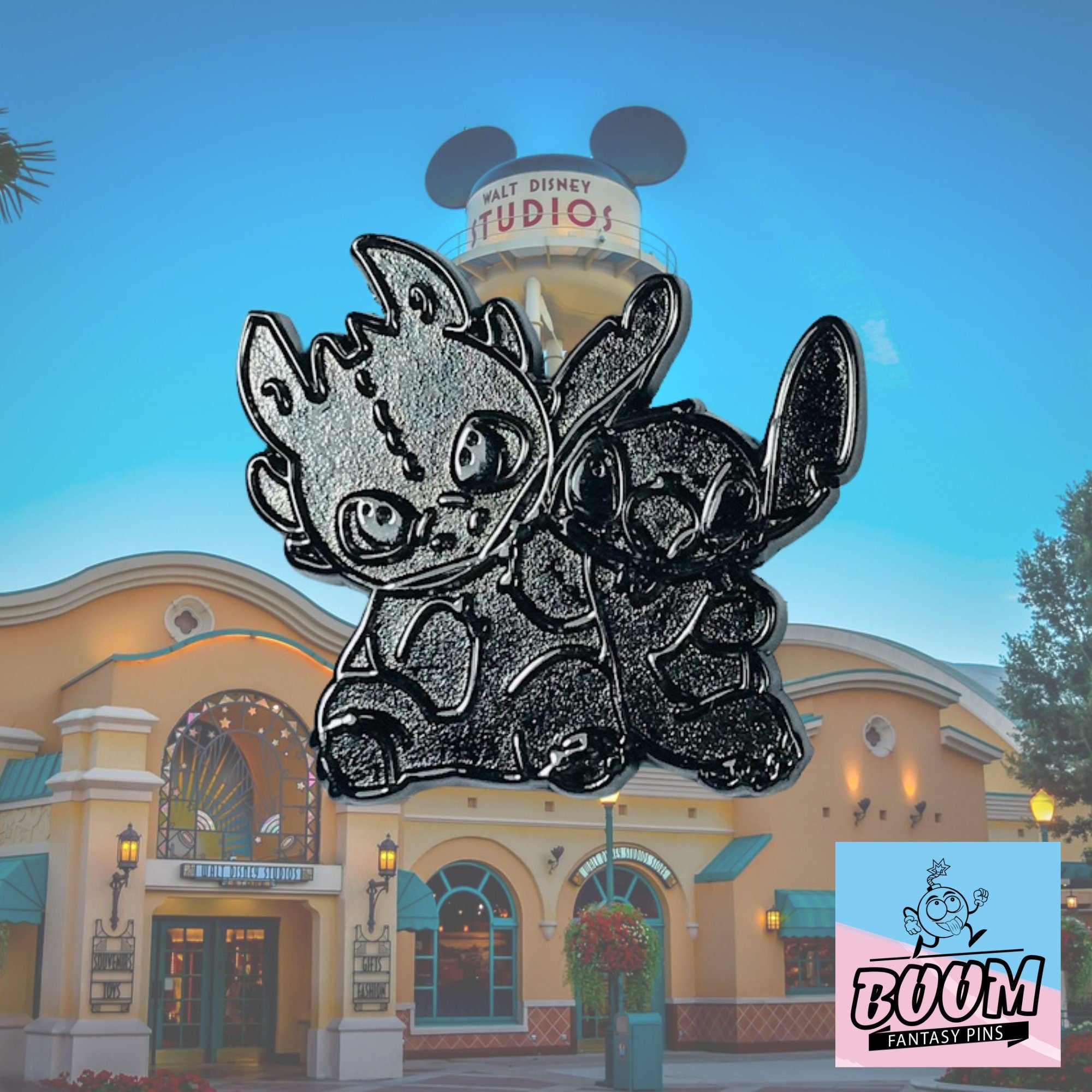 Épingle – Stitch et Krokmou de Lilo &amp; Stitch – Disney Fantasy