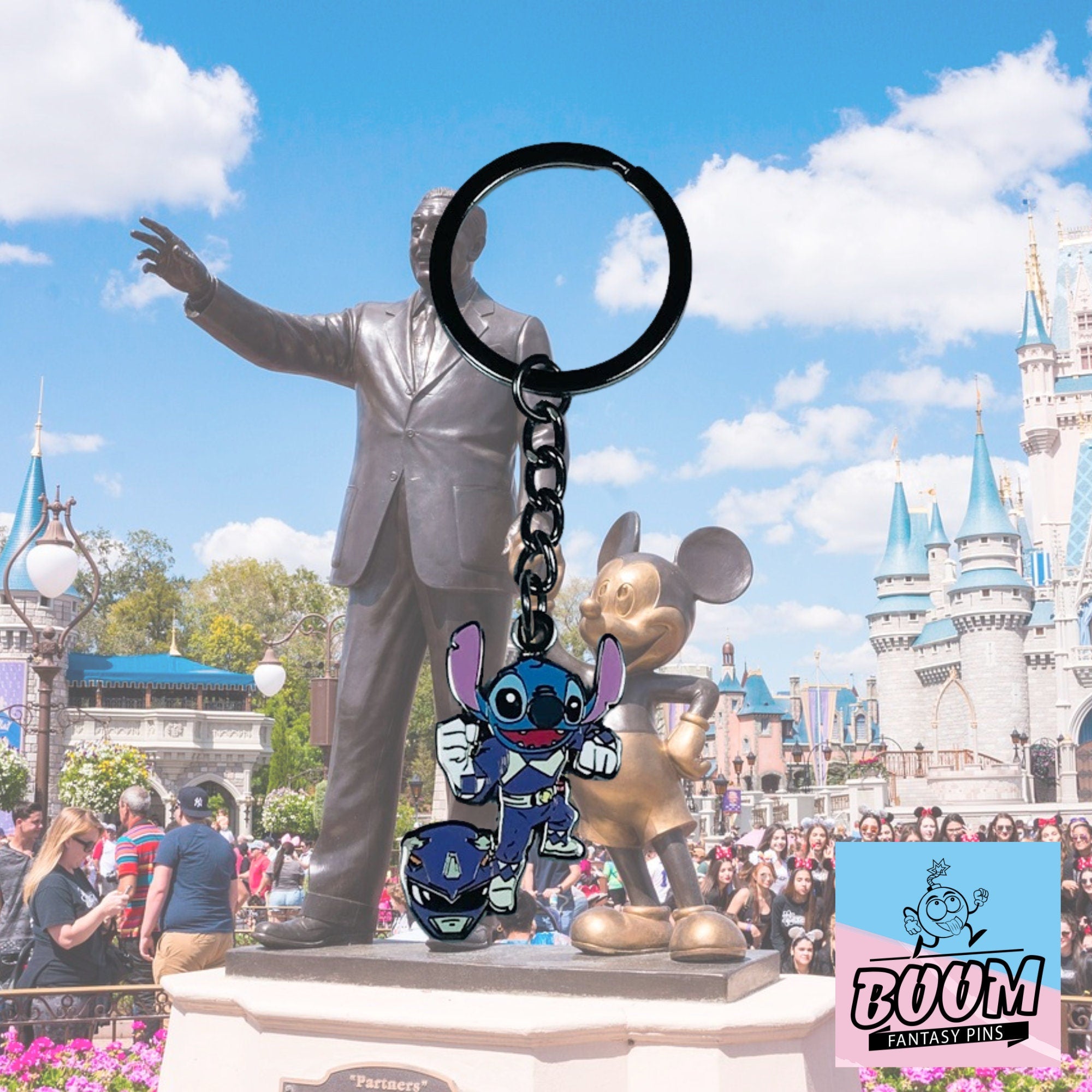 Porte-clés – Stitch Expérience 626 de Lilo &amp; Stitch – Disney Fantasy