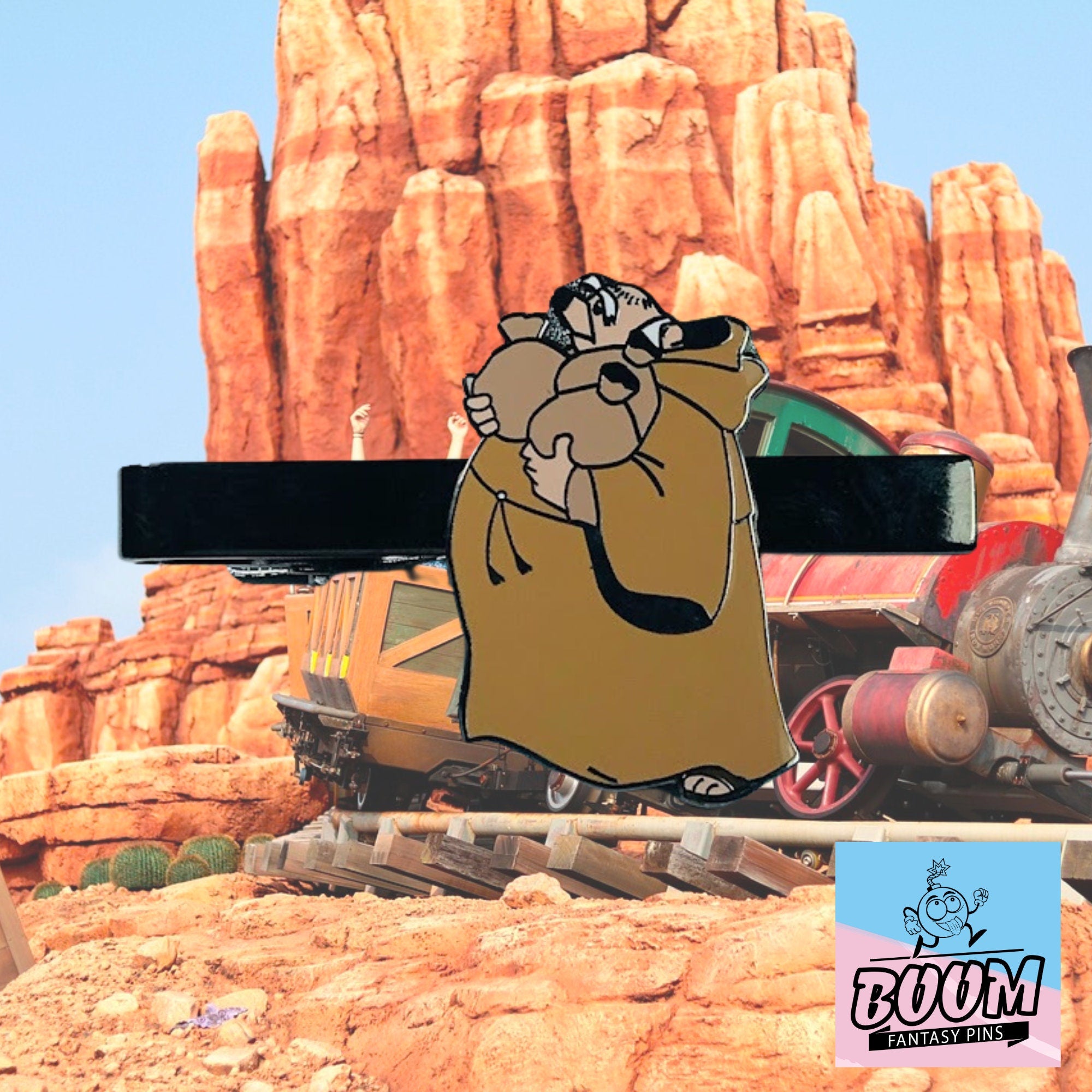 Pinza de corbata – Fraile Tuck de Robin Hood – Disney Fantasy