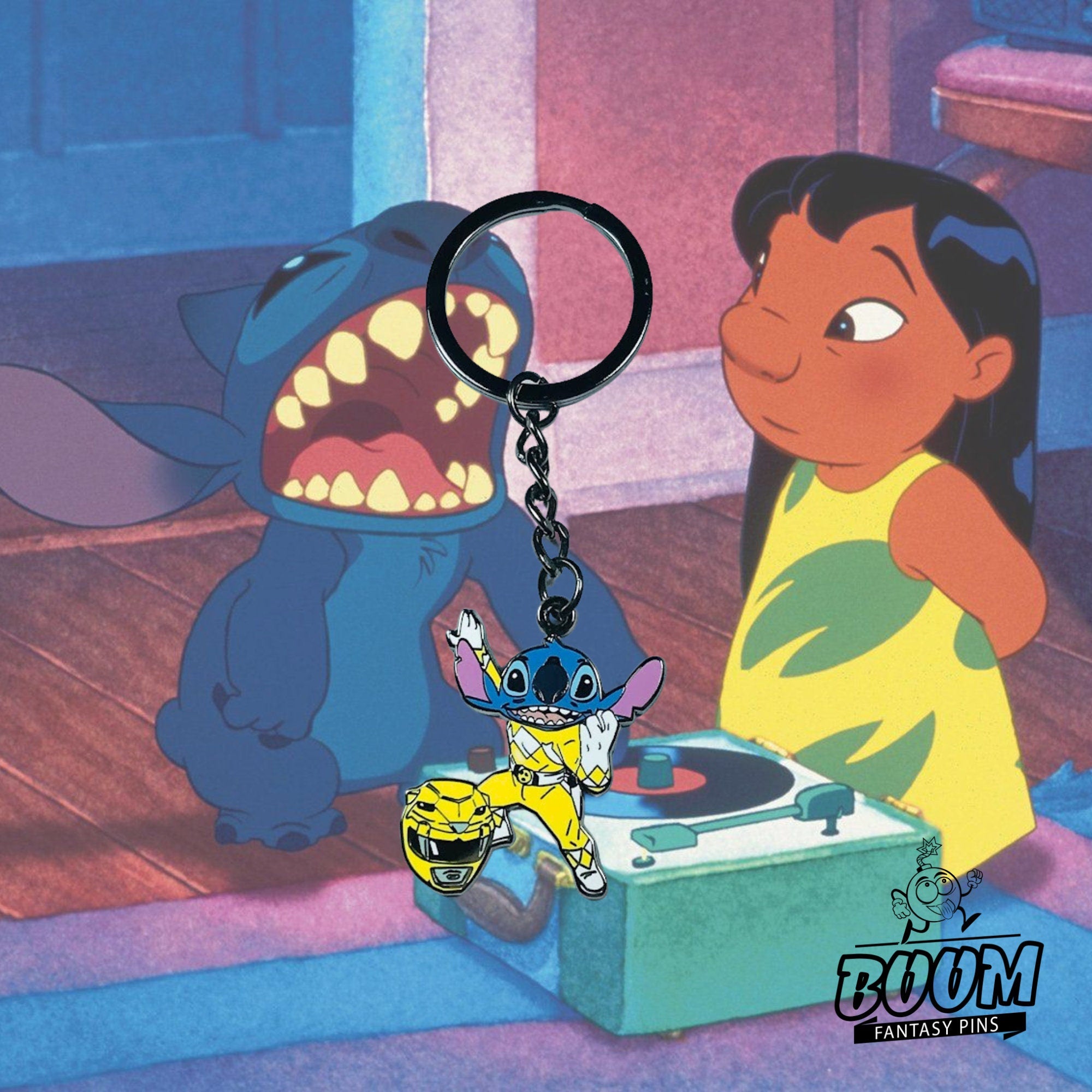Porte-clés – Stitch Expérience 626 de Lilo &amp; Stitch – Disney Fantasy