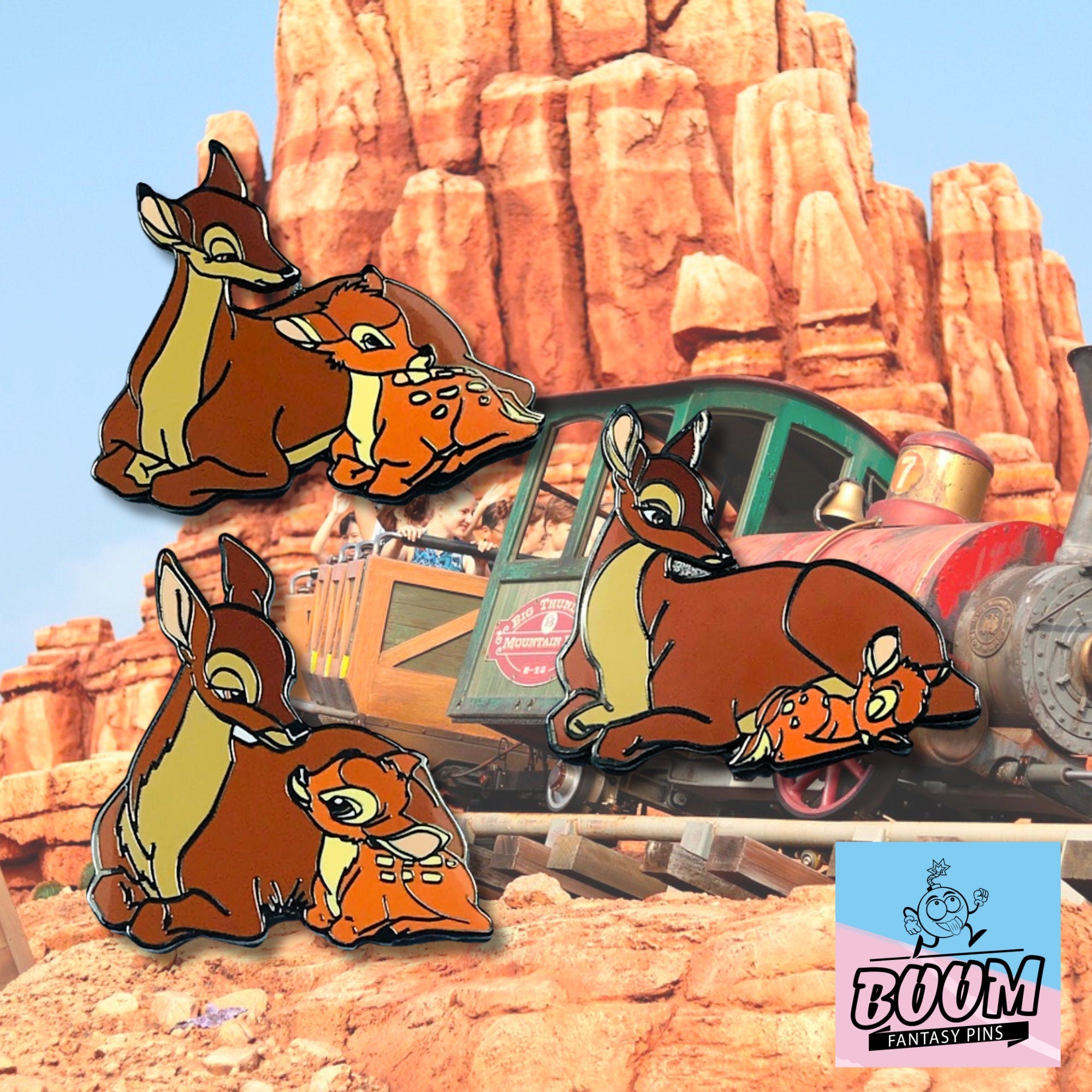 Épingle – La mère de Bambi du film Bambi – Disney Fantasy