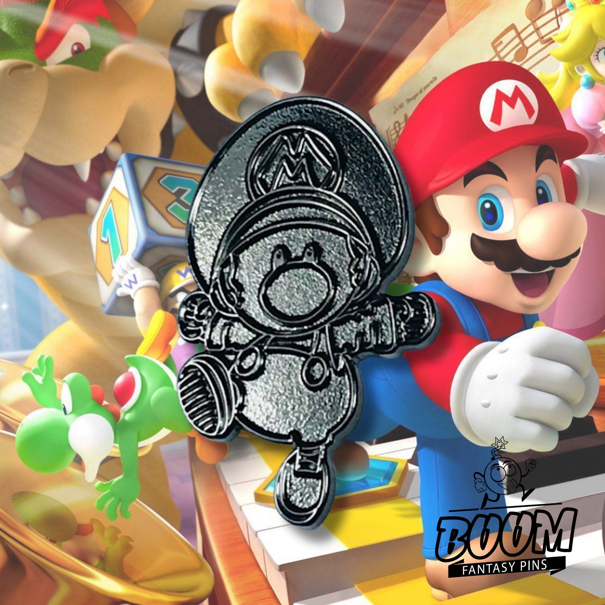 Pin's – Mario de Super Mario Bros – Franchise Nintendo