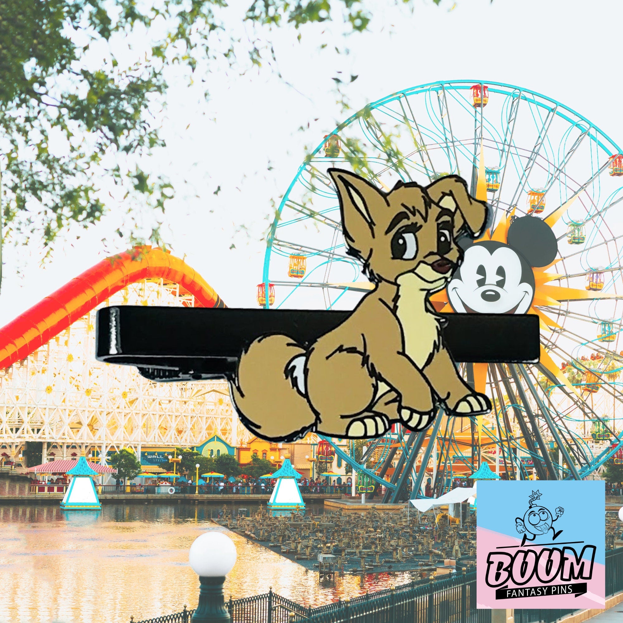 Tie Clip – Angel from Lady and the Tramp – Disney Fantasy