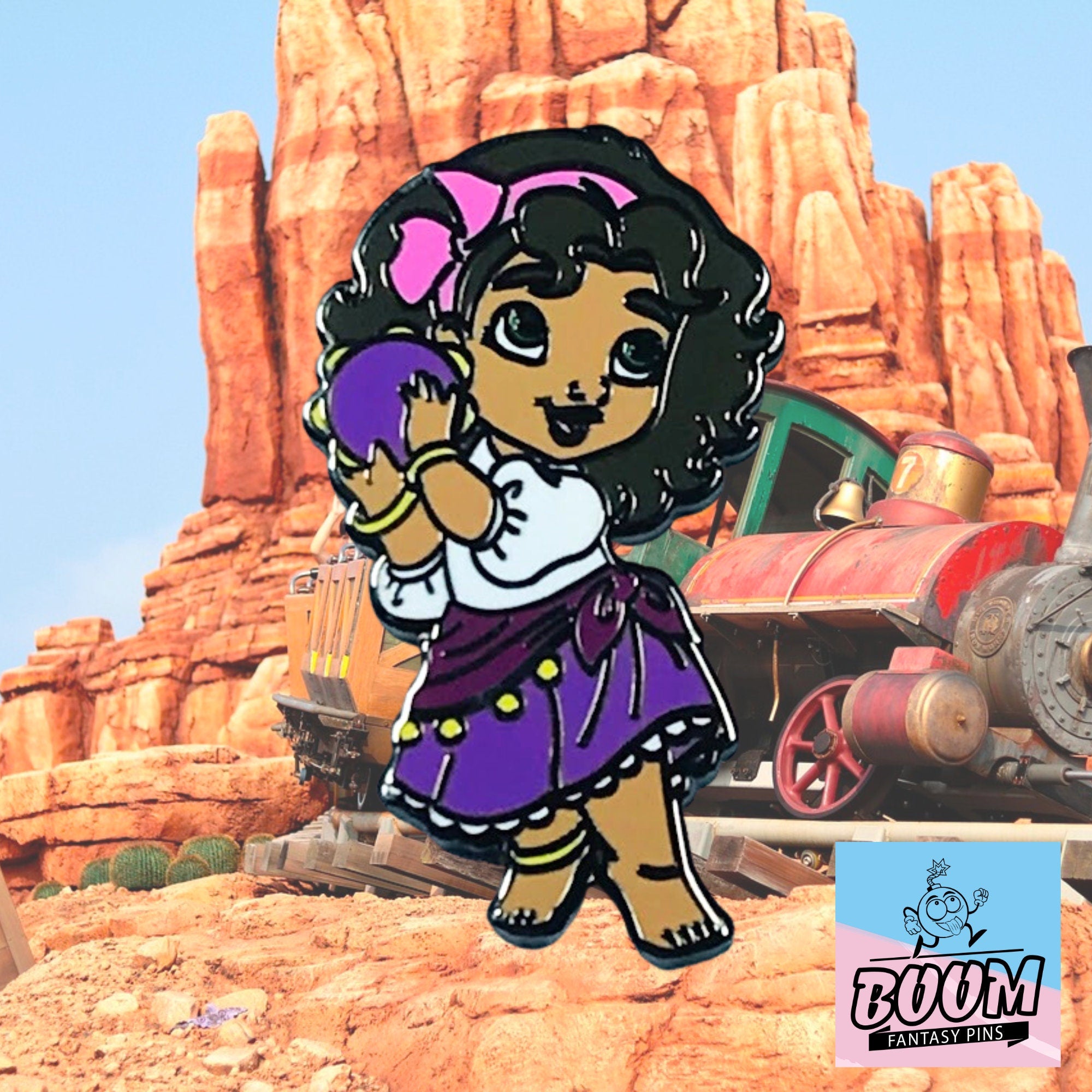 Pin – Esmeralda de El Jorobado de Notre Dame – Disney Fantasy