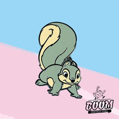 Pin's – Écureuil gris de Blanche-Neige et les Sept Nains – Disney Fantasy