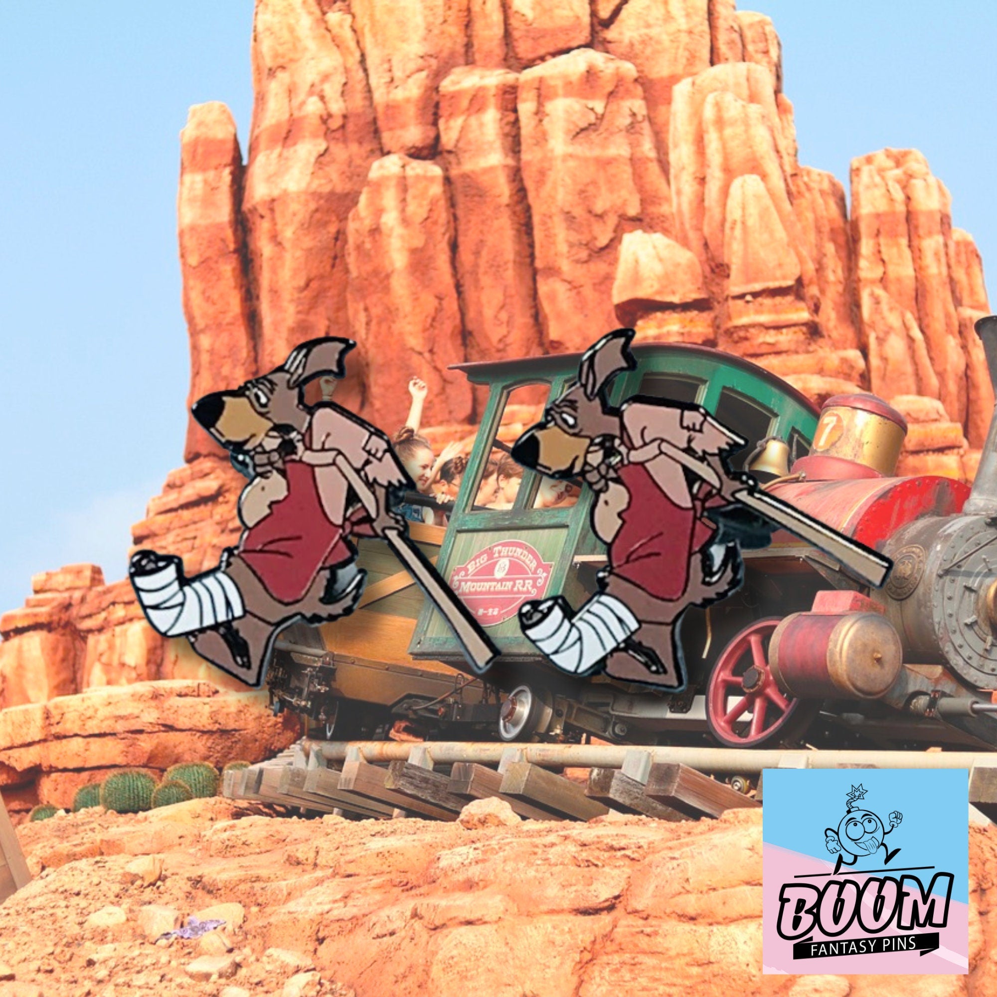 Cufflinks – Otto from Robin Hood – Disney Fantasy