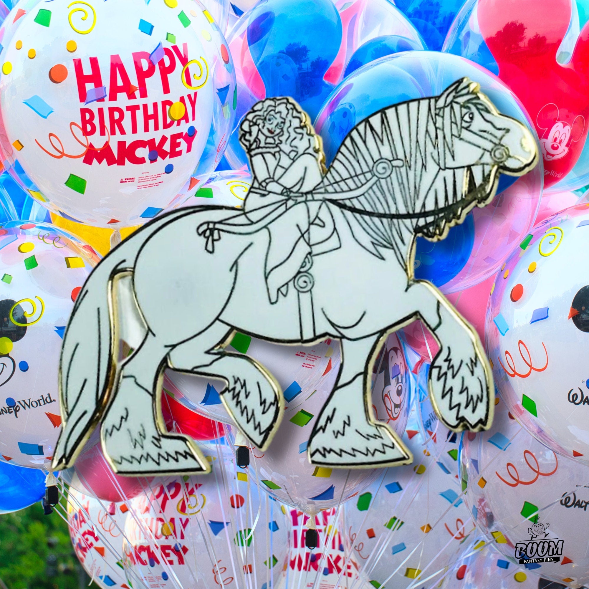 Pin's – Merida du film Rebelle – Disney Fantasy